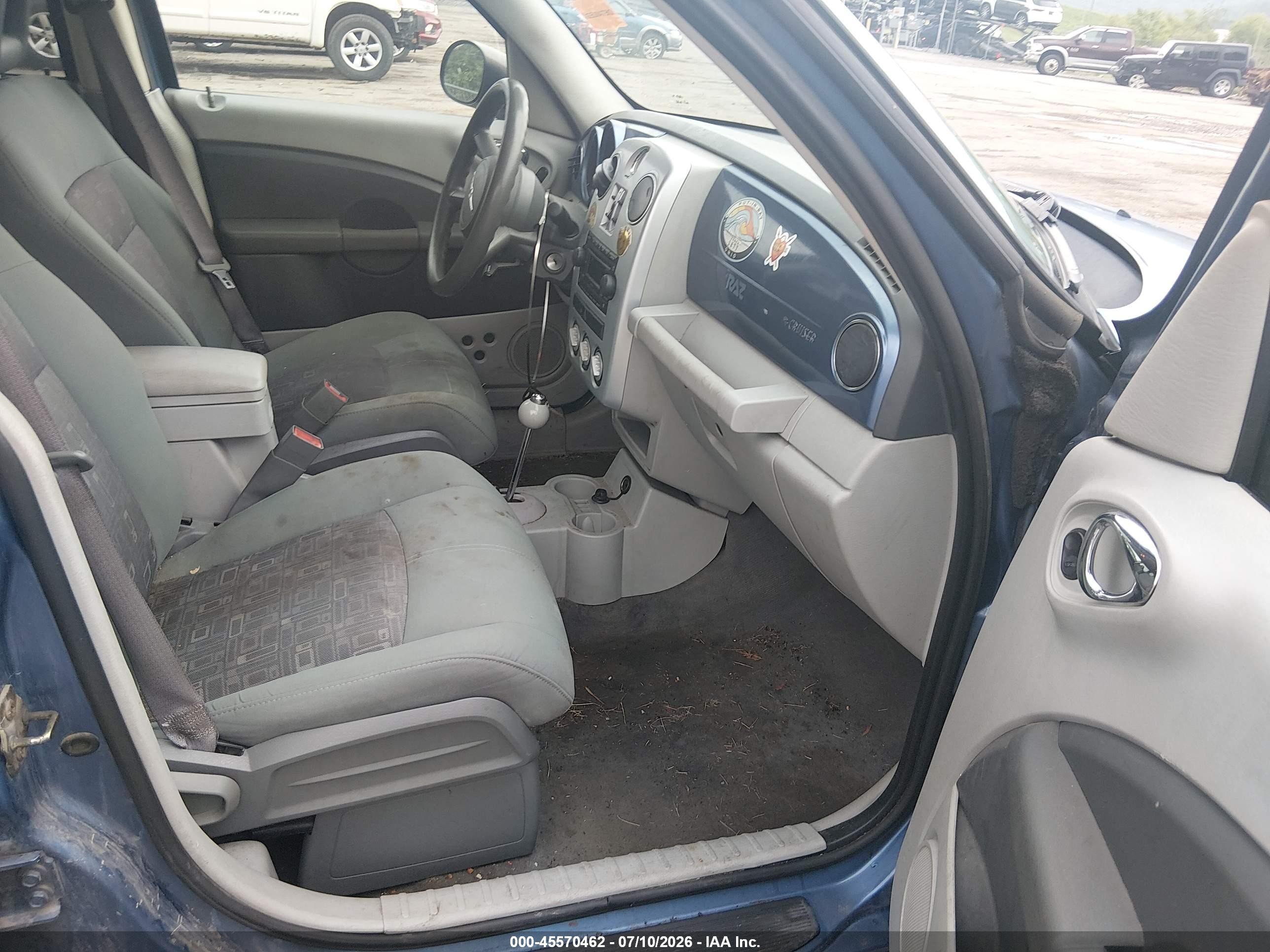2006 Chrysler Pt Cruiser Touring Blue vin: 3A8FY58B56T257097