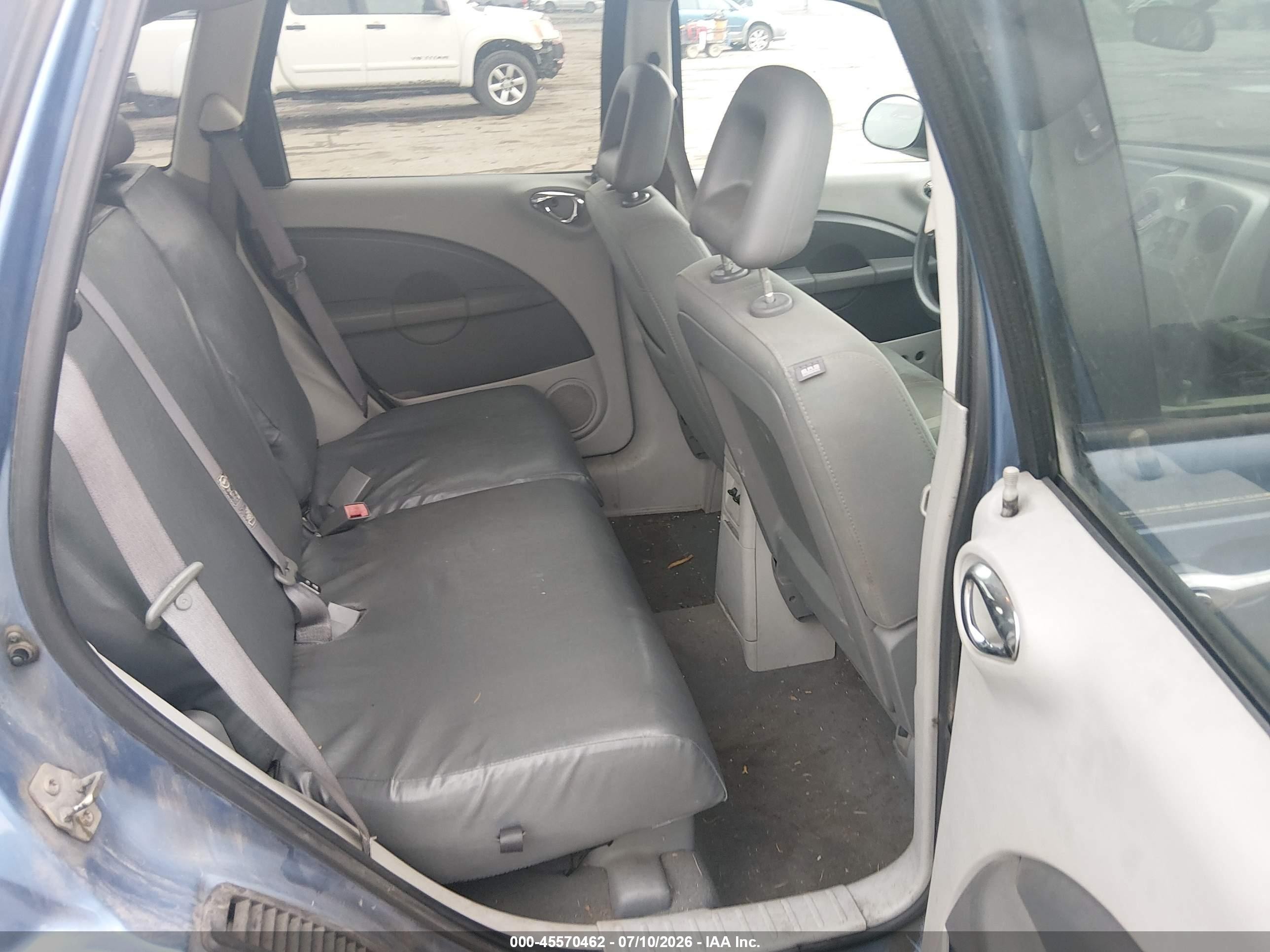 2006 Chrysler Pt Cruiser Touring Blue vin: 3A8FY58B56T257097