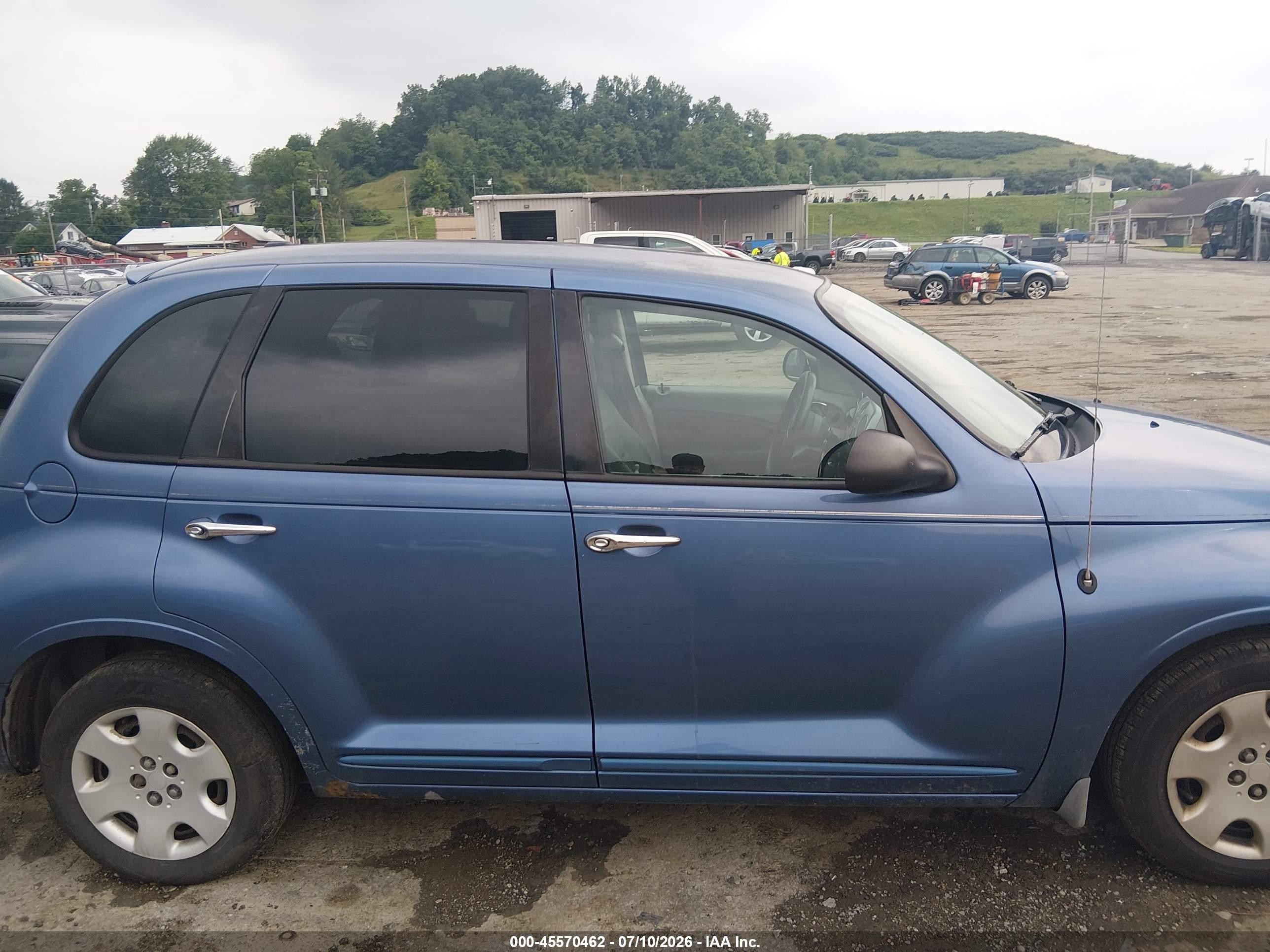 2006 Chrysler Pt Cruiser Touring Blue vin: 3A8FY58B56T257097