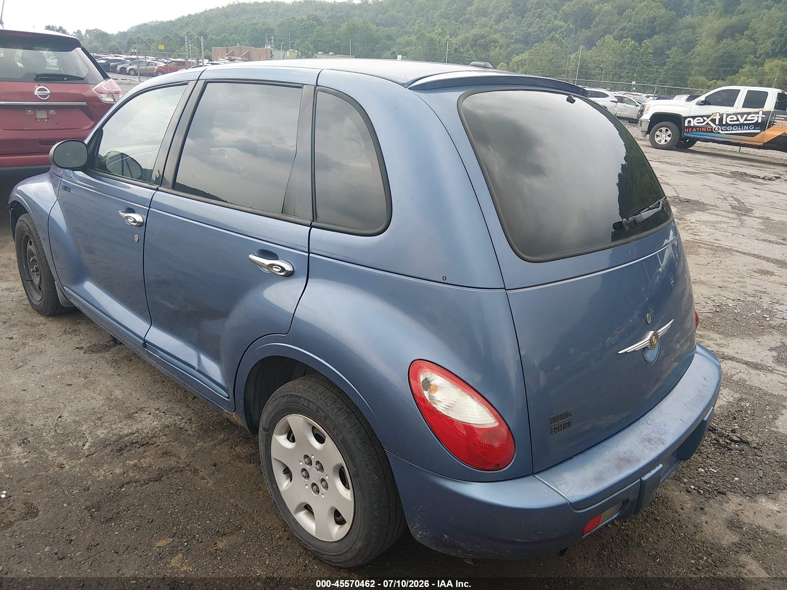 2006 Chrysler Pt Cruiser Touring Blue vin: 3A8FY58B56T257097