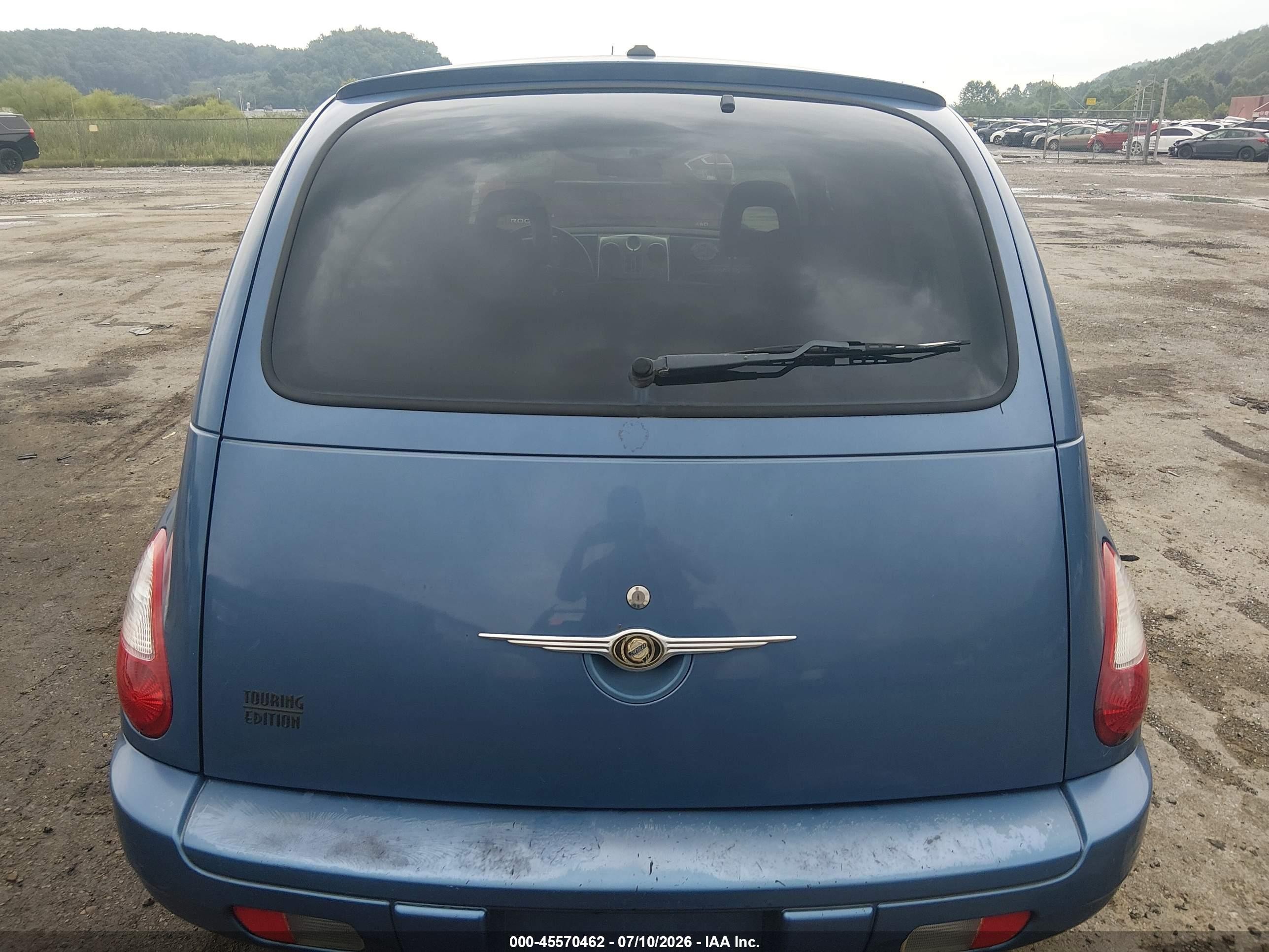 2006 Chrysler Pt Cruiser Touring Blue vin: 3A8FY58B56T257097