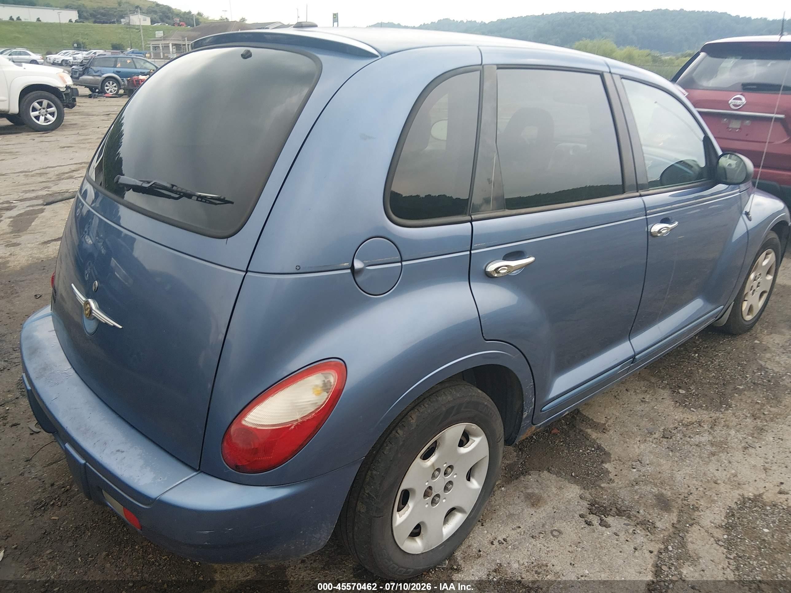2006 Chrysler Pt Cruiser Touring Blue vin: 3A8FY58B56T257097