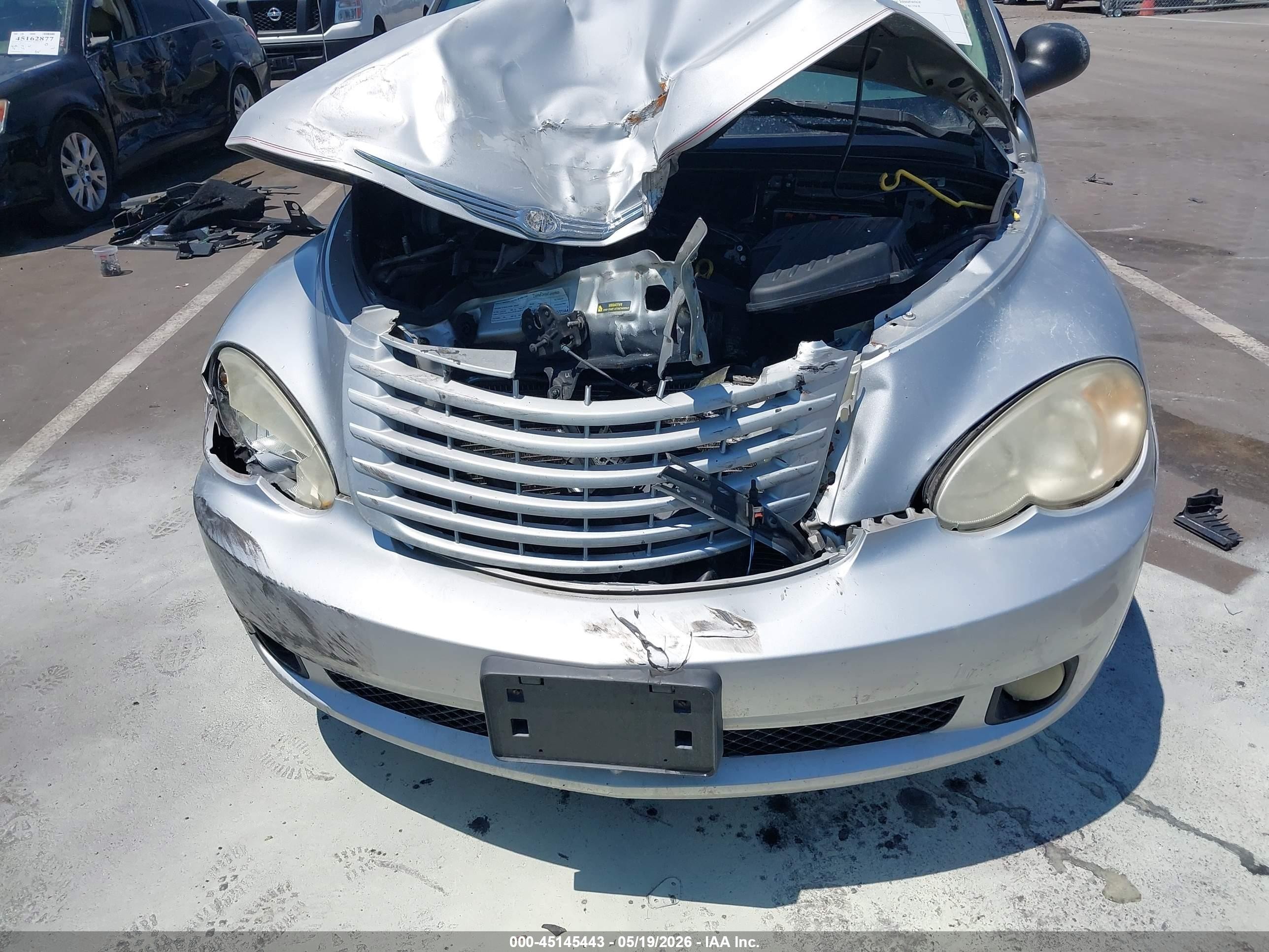 2008 Chrysler Pt Cruiser Touring Silver vin: 3A8FY58B78T100576