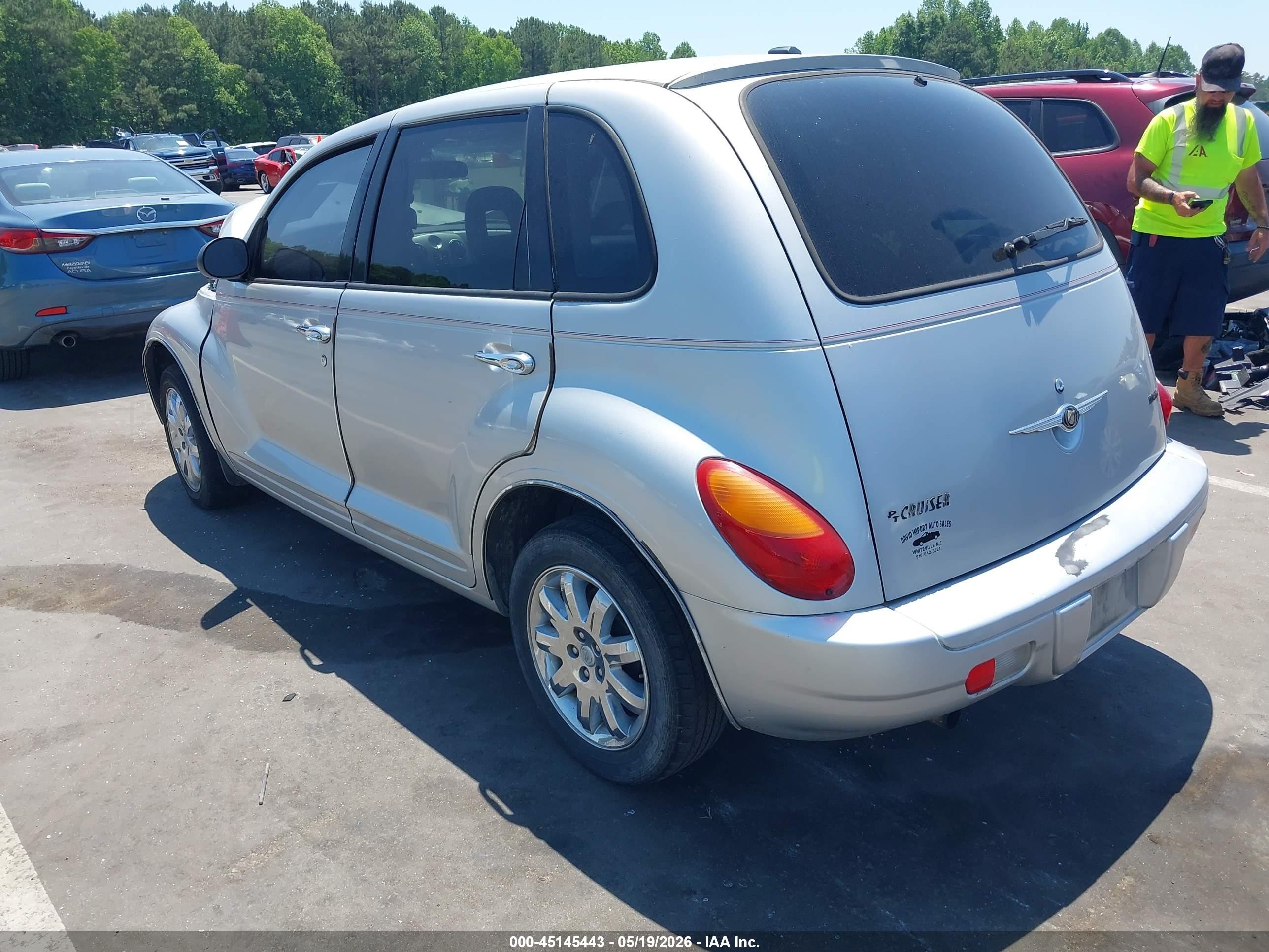 2008 Chrysler Pt Cruiser Touring Silver vin: 3A8FY58B78T100576
