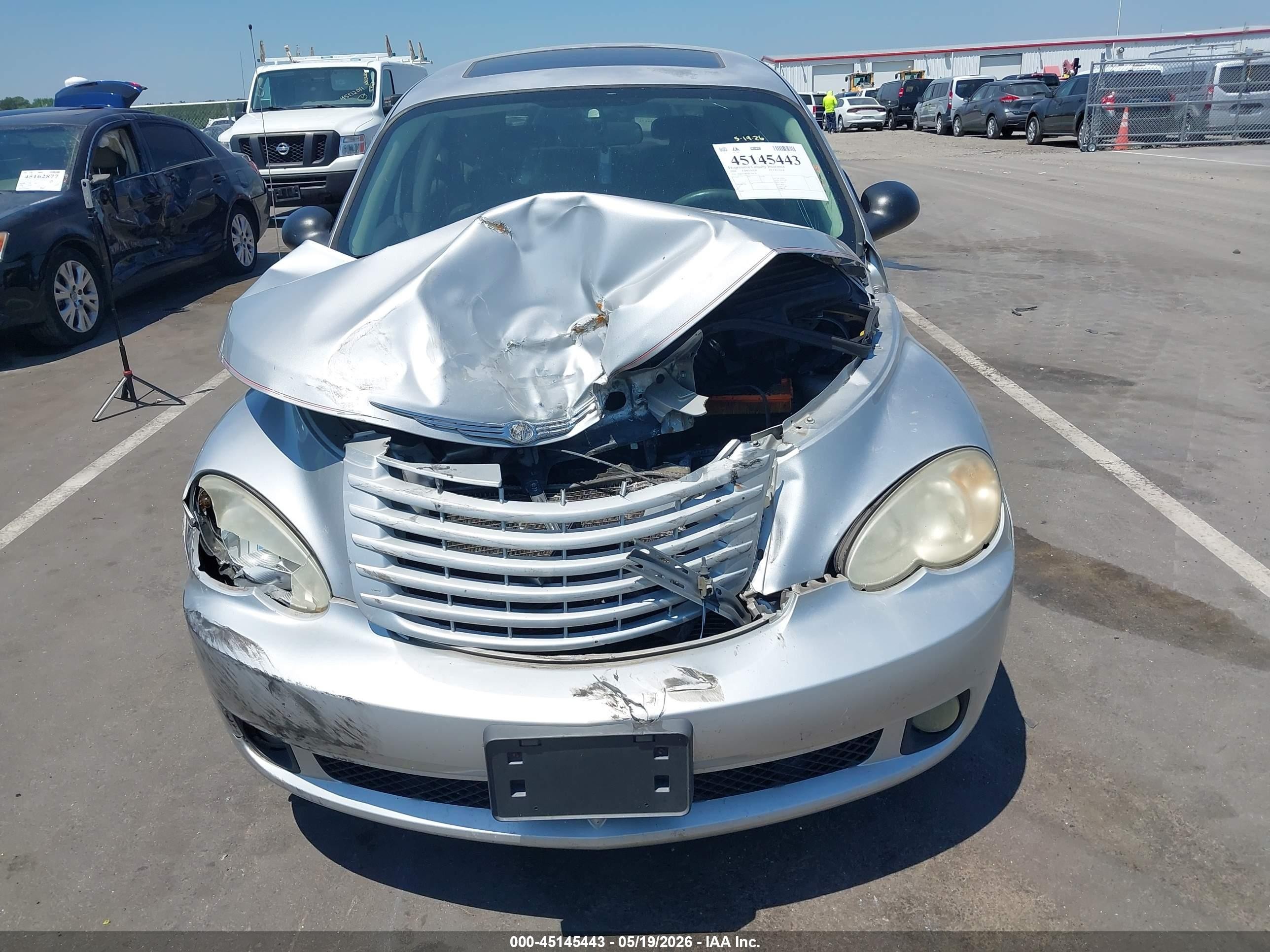 2008 Chrysler Pt Cruiser Touring Silver vin: 3A8FY58B78T100576