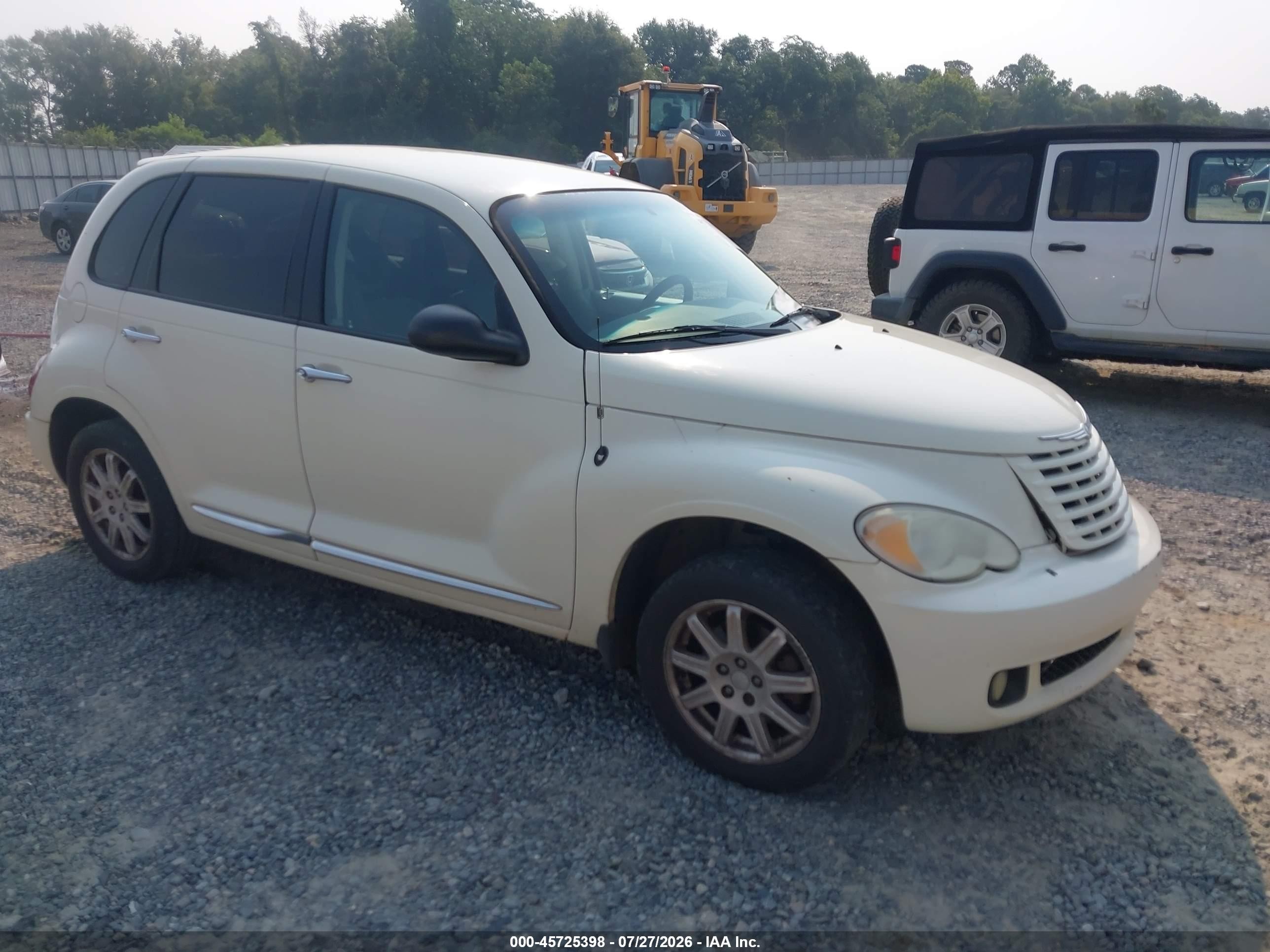 2008 Chrysler Pt Cruiser Touring White vin: 3A8FY58B78T111691