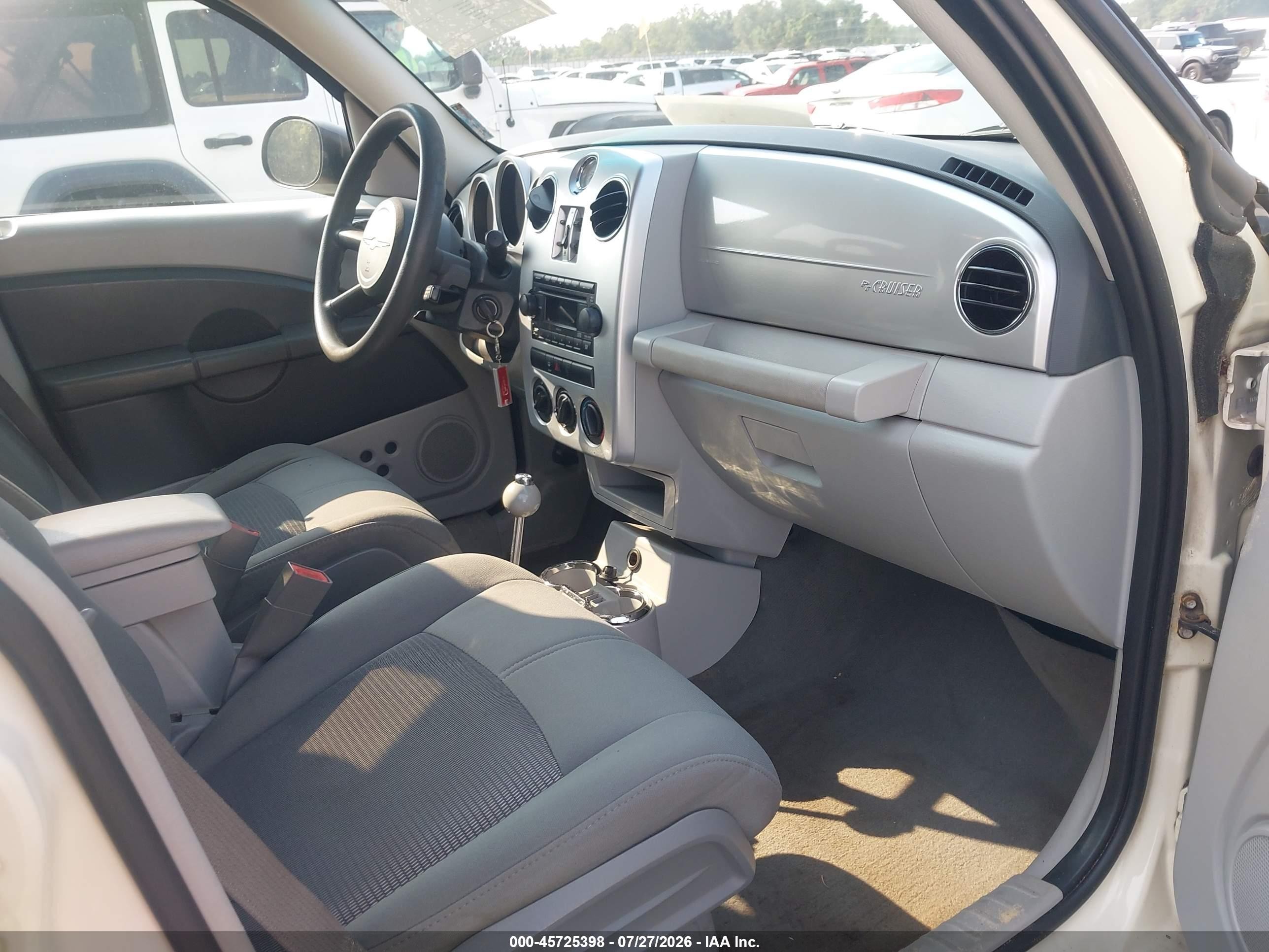 2008 Chrysler Pt Cruiser Touring White vin: 3A8FY58B78T111691