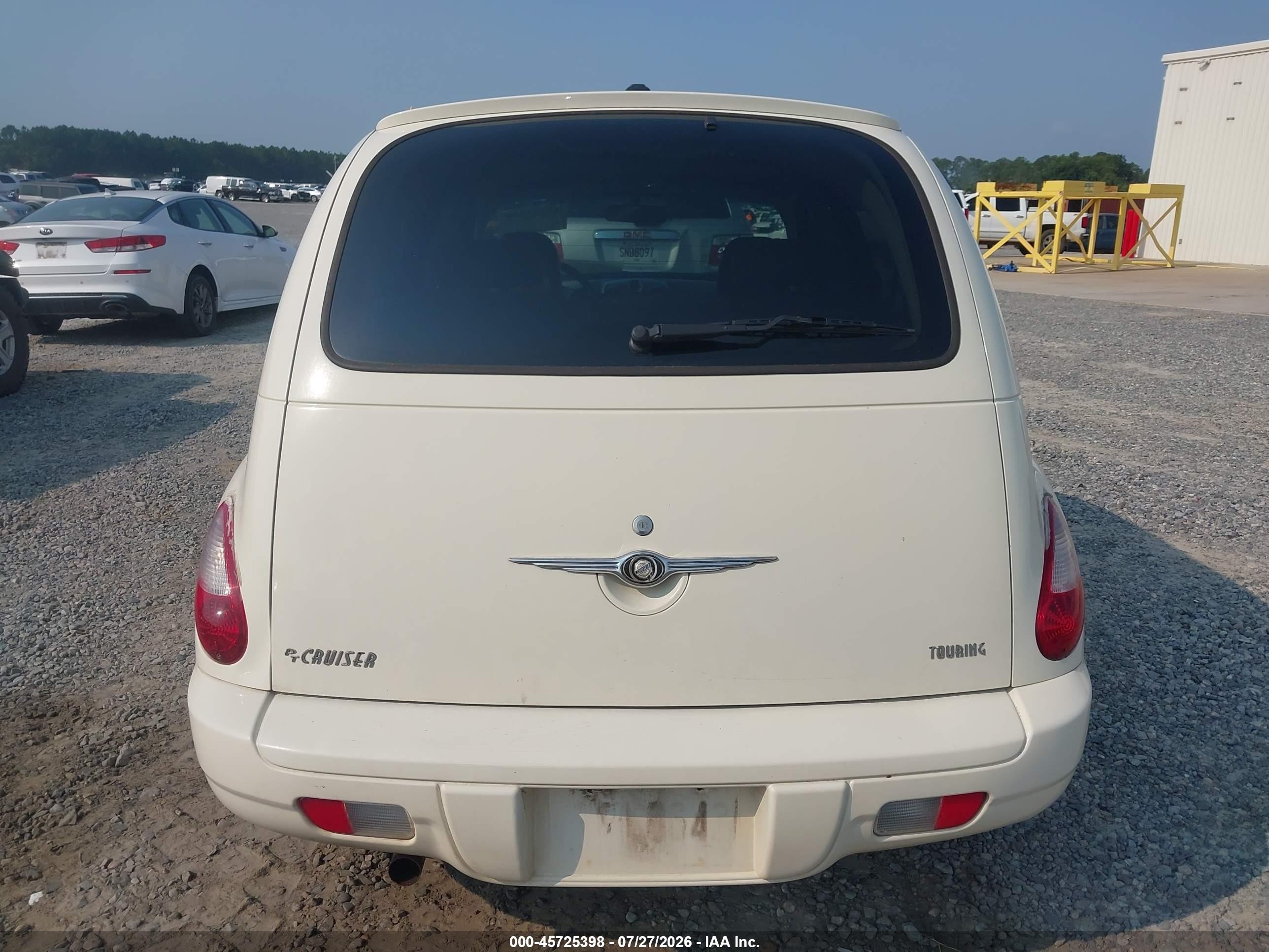 2008 Chrysler Pt Cruiser Touring White vin: 3A8FY58B78T111691