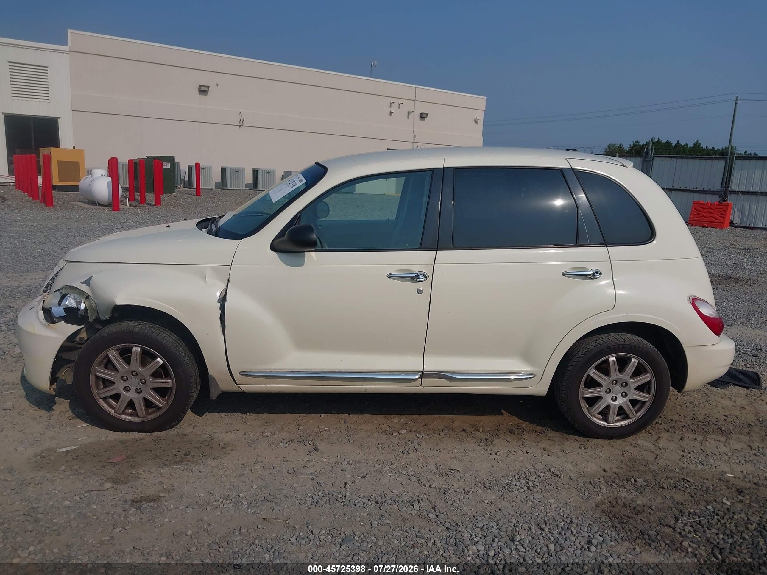 2008 Chrysler Pt Cruiser Touring White vin: 3A8FY58B78T111691