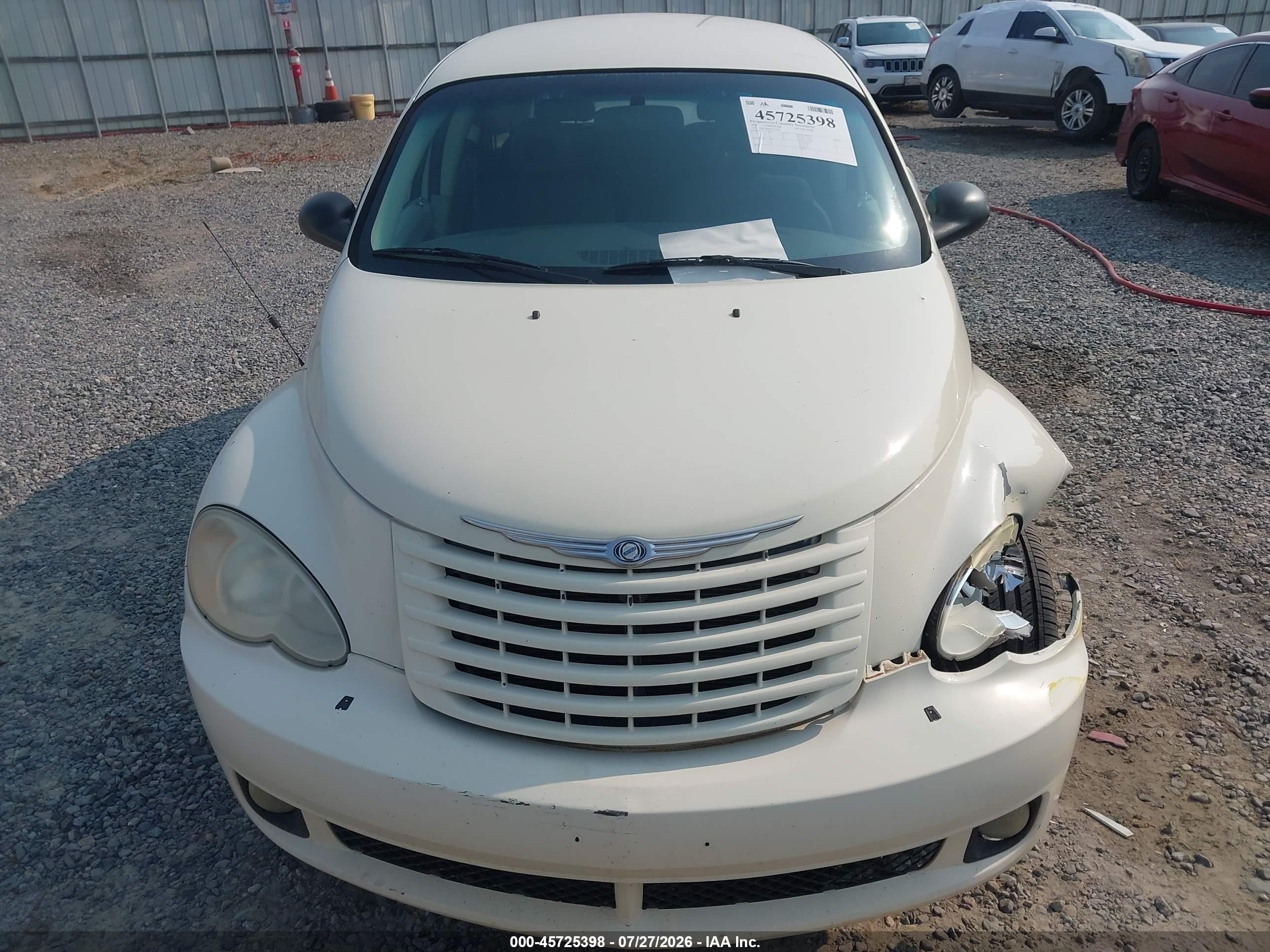 2008 Chrysler Pt Cruiser Touring White vin: 3A8FY58B78T111691