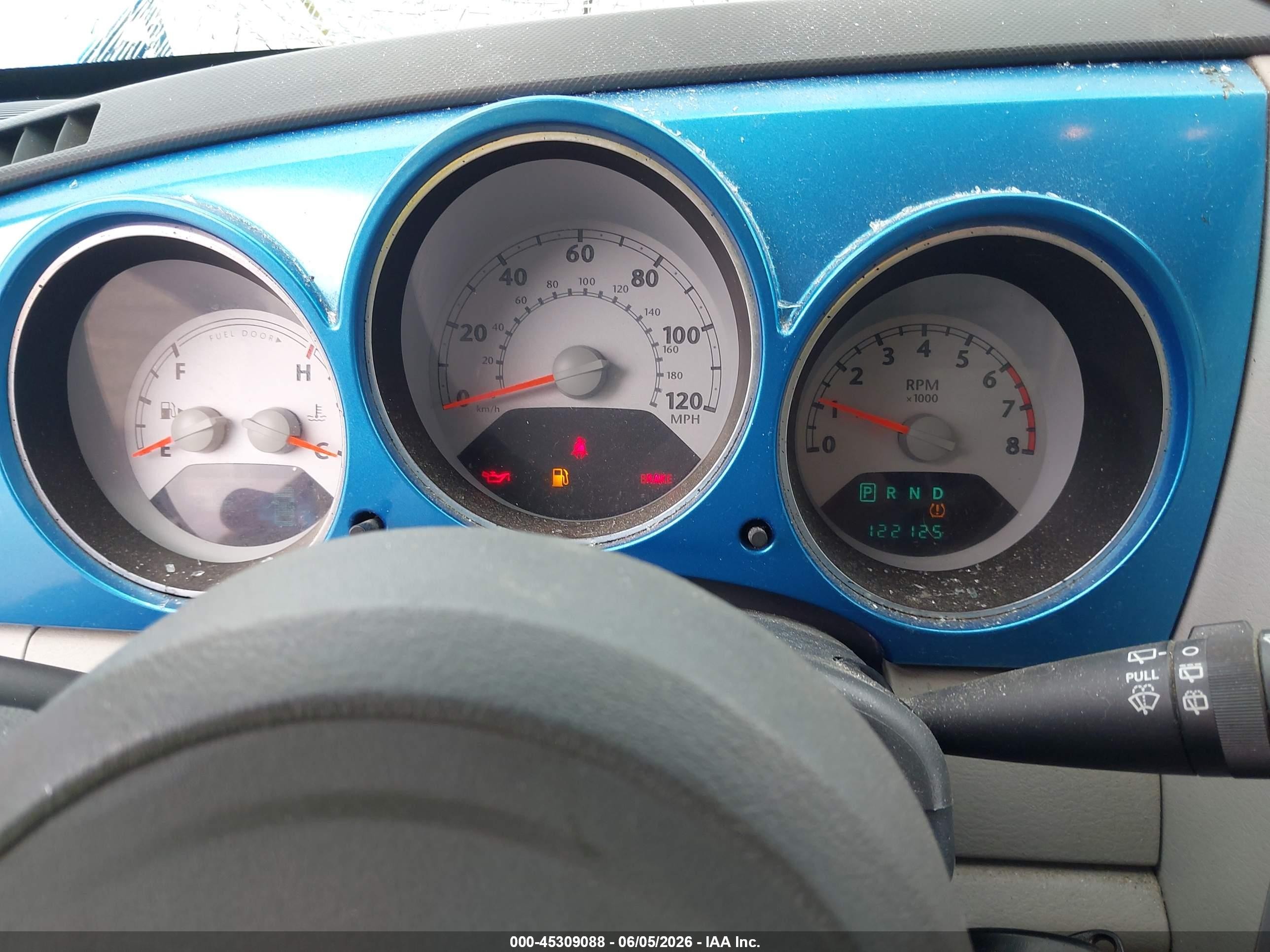 2008 Chrysler Pt Cruiser Touring Blue vin: 3A8FY58B78T151317