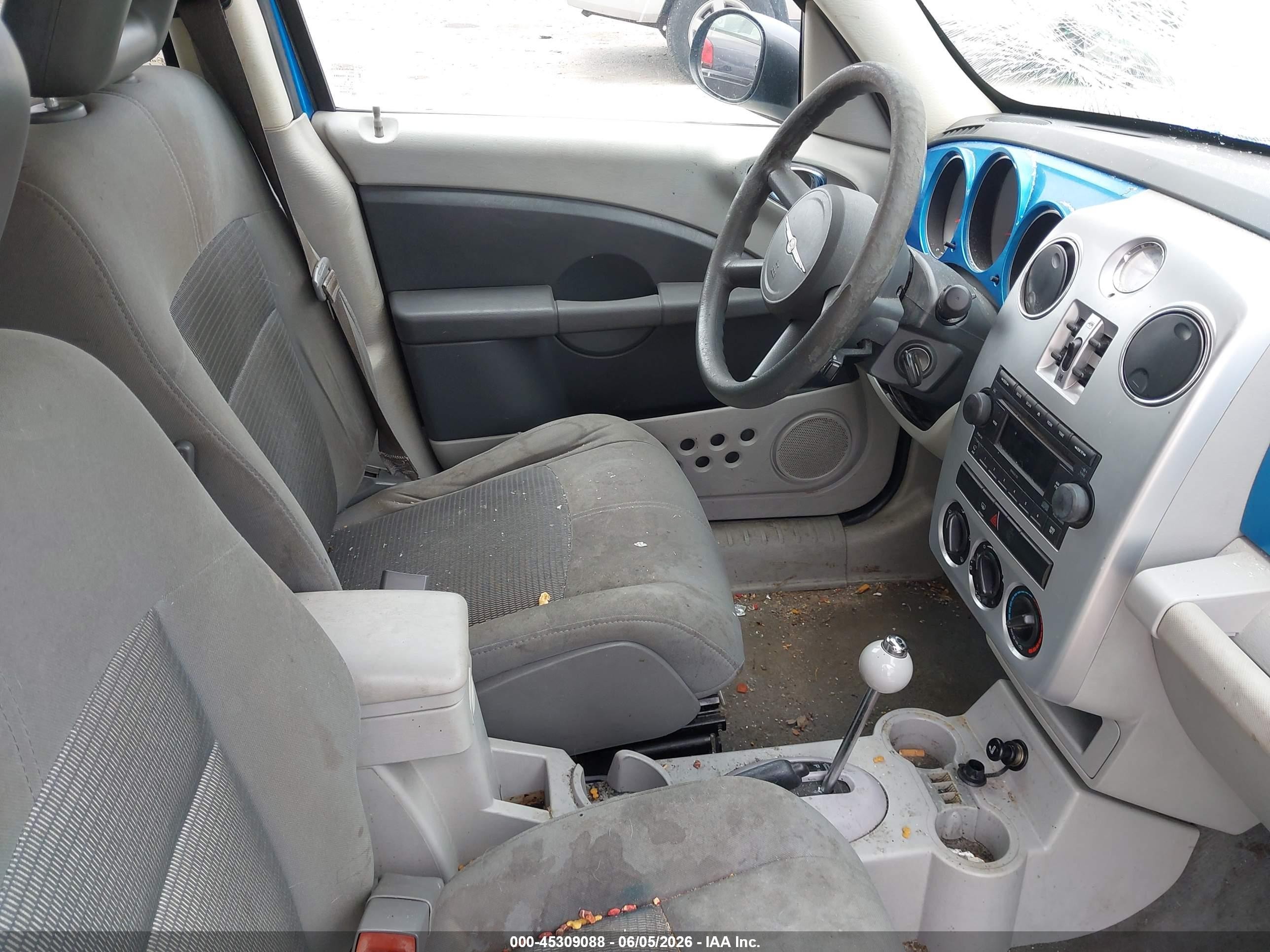2008 Chrysler Pt Cruiser Touring Blue vin: 3A8FY58B78T151317