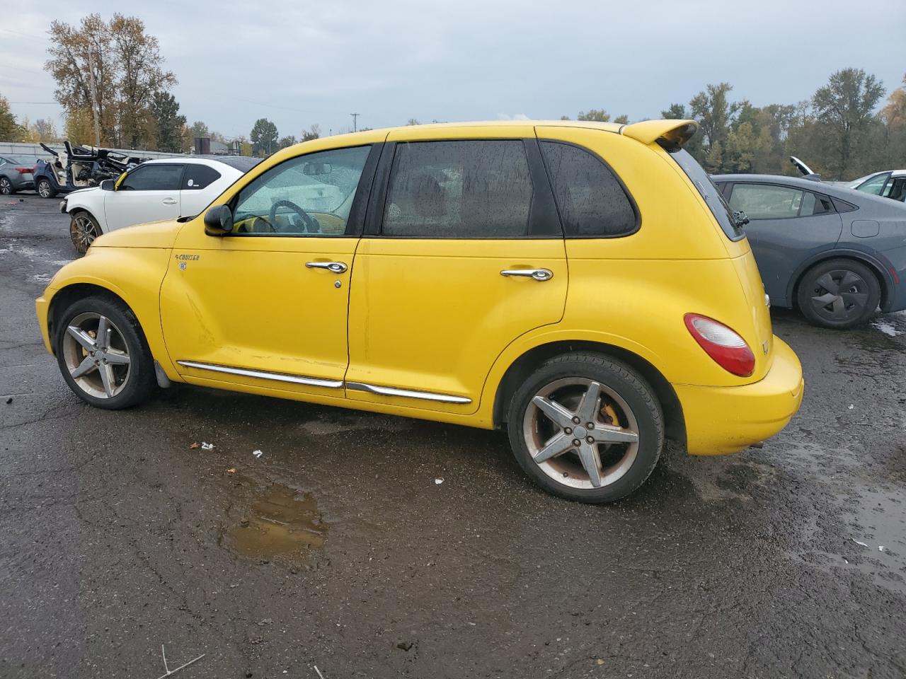 2006 Chrysler Pt Cruiser Touring Yellow vin: 3A8FY58B86T258129