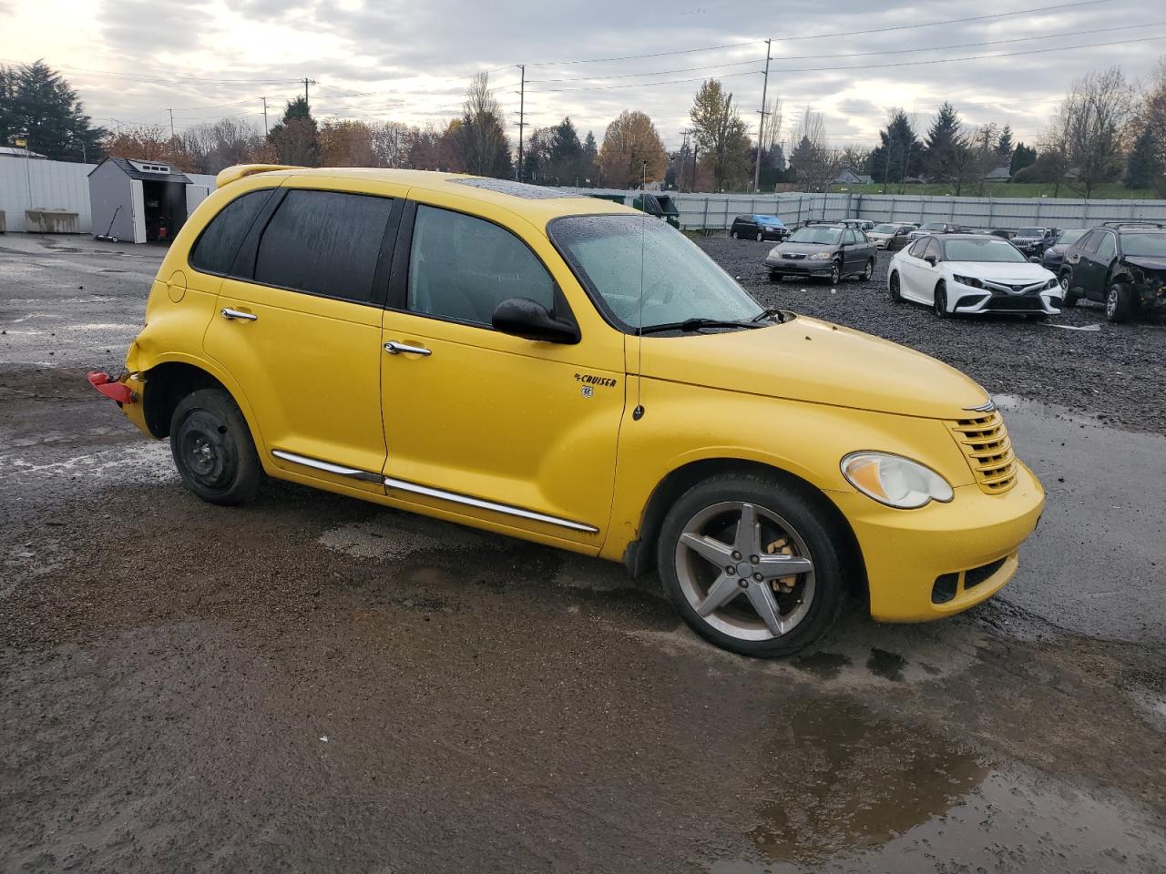 2006 Chrysler Pt Cruiser Touring Yellow vin: 3A8FY58B86T258129