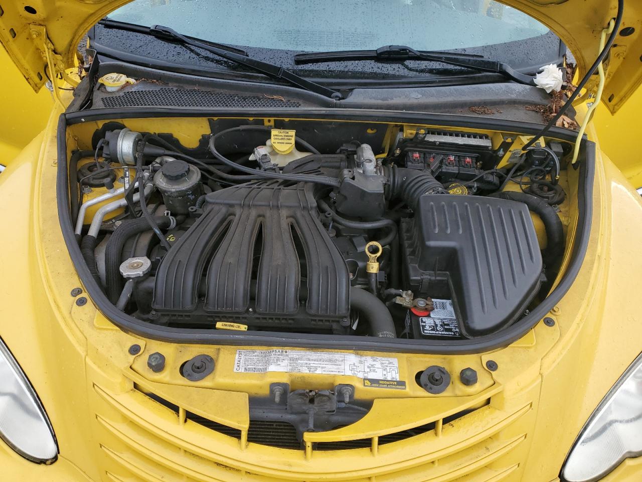 2006 Chrysler Pt Cruiser Touring Yellow vin: 3A8FY58B86T258129