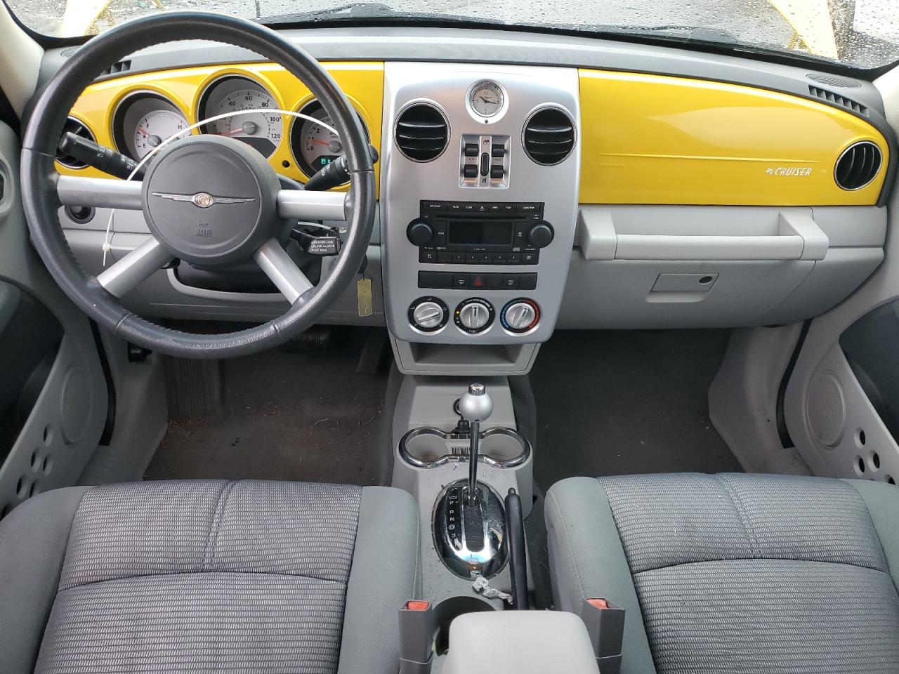 2006 Chrysler Pt Cruiser Touring Yellow vin: 3A8FY58B86T258129