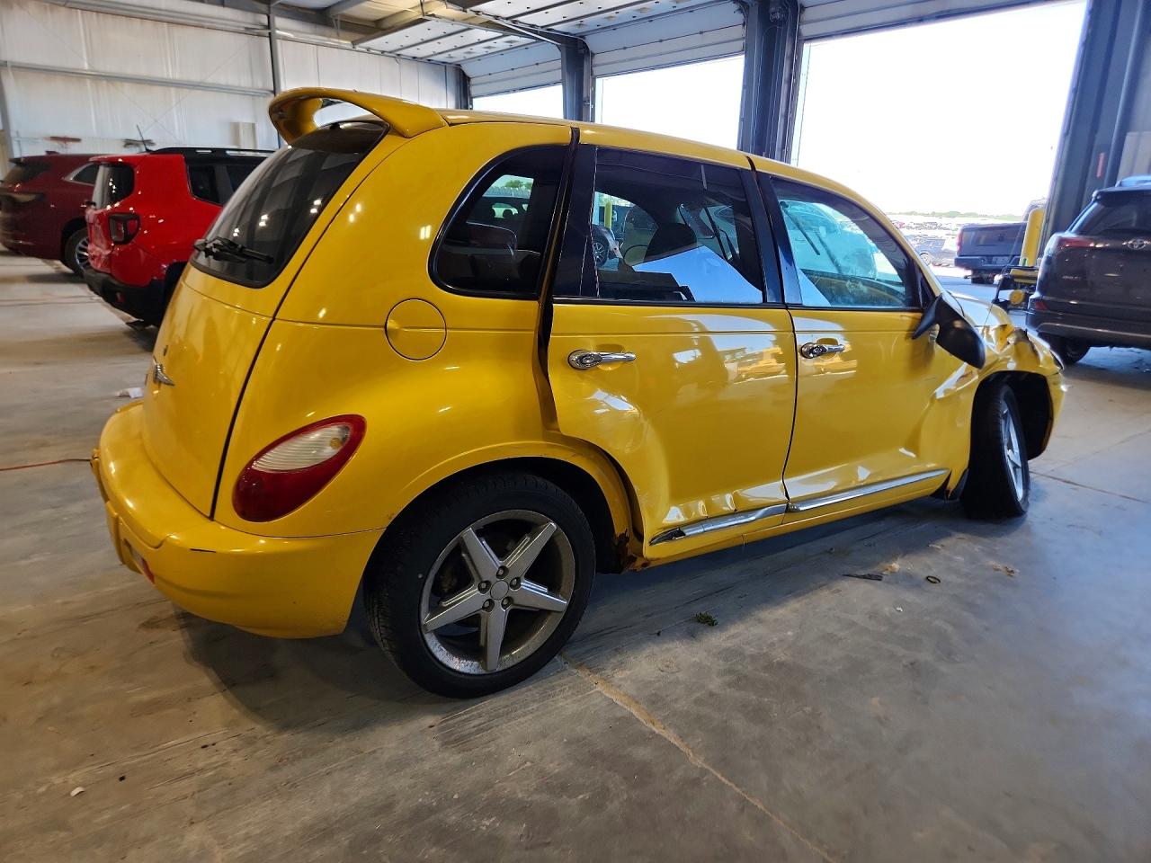 2006 Chrysler Pt Cruiser Touring Yellow vin: 3A8FY58B96T259189