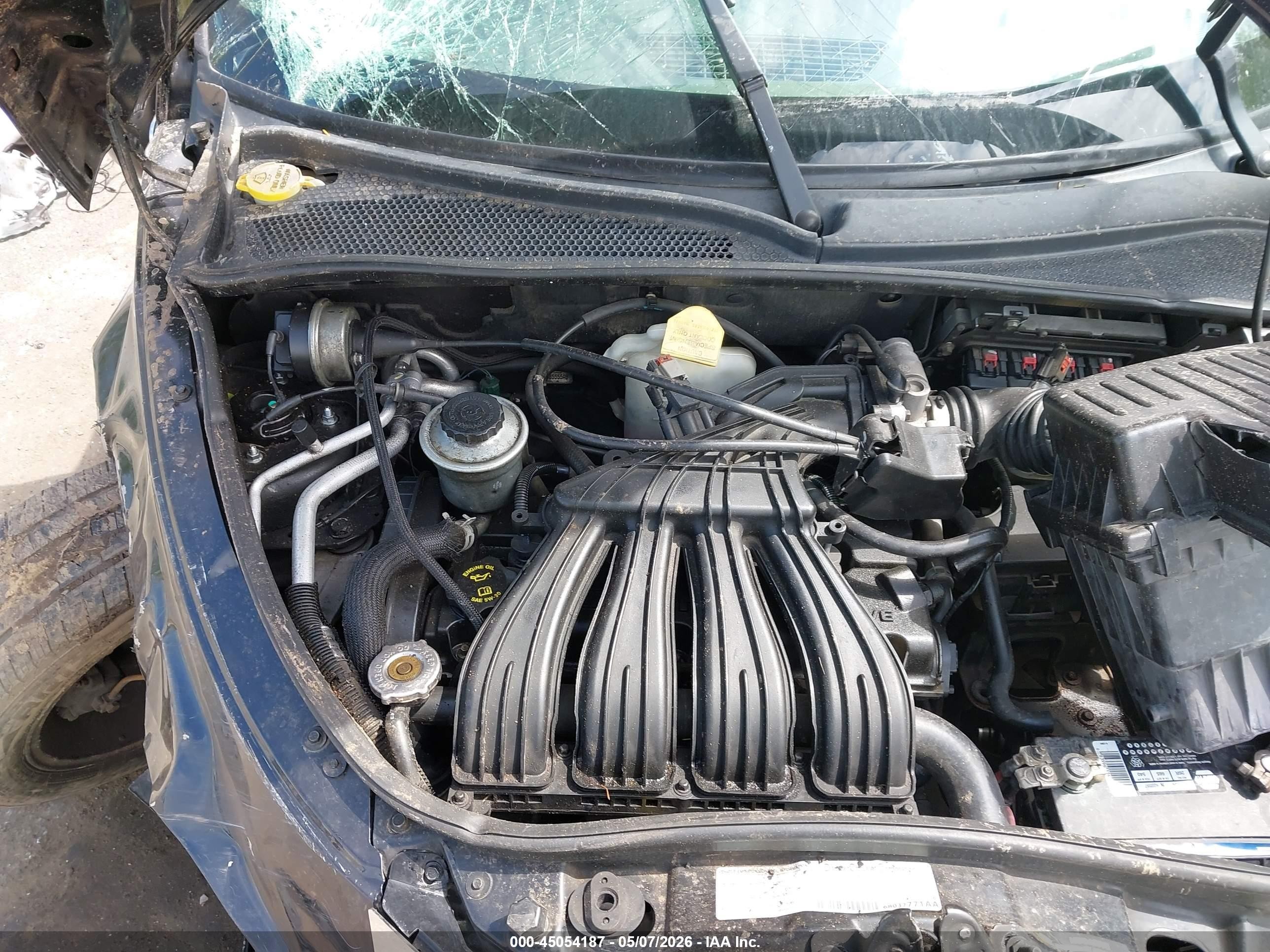 2008 Chrysler Pt Cruiser Touring Black vin: 3A8FY58B98T138357