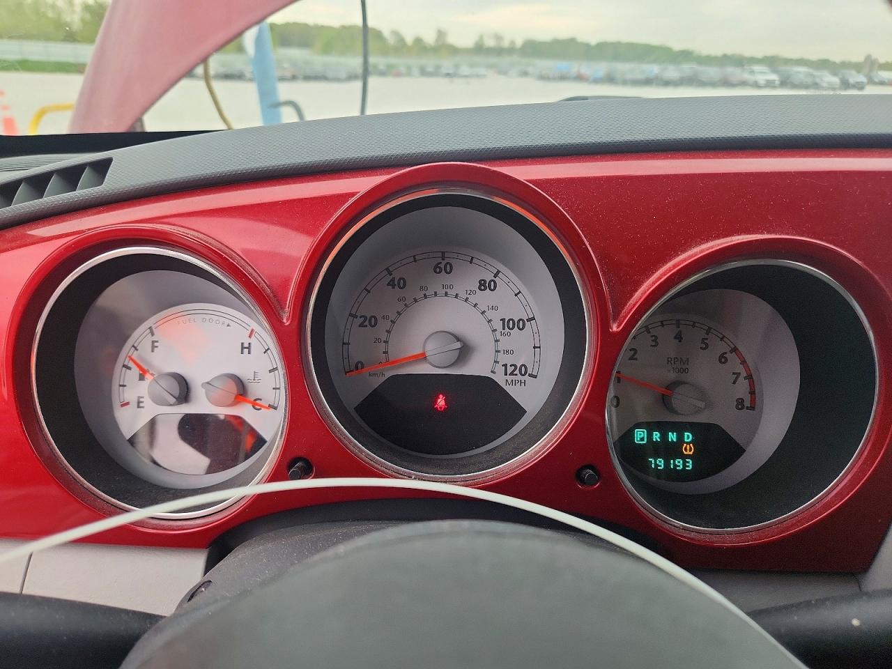 2008 Chrysler Pt Cruiser Touring Red vin: 3A8FY58BX8T186904