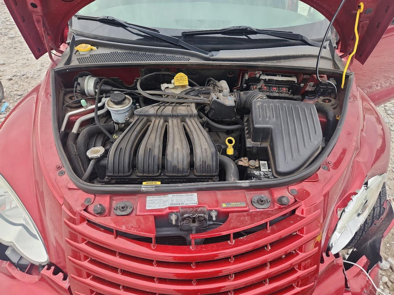 2008 Chrysler Pt Cruiser Touring Red vin: 3A8FY58BX8T186904