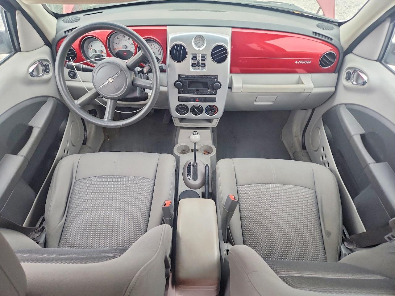 2008 Chrysler Pt Cruiser Touring Red vin: 3A8FY58BX8T186904
