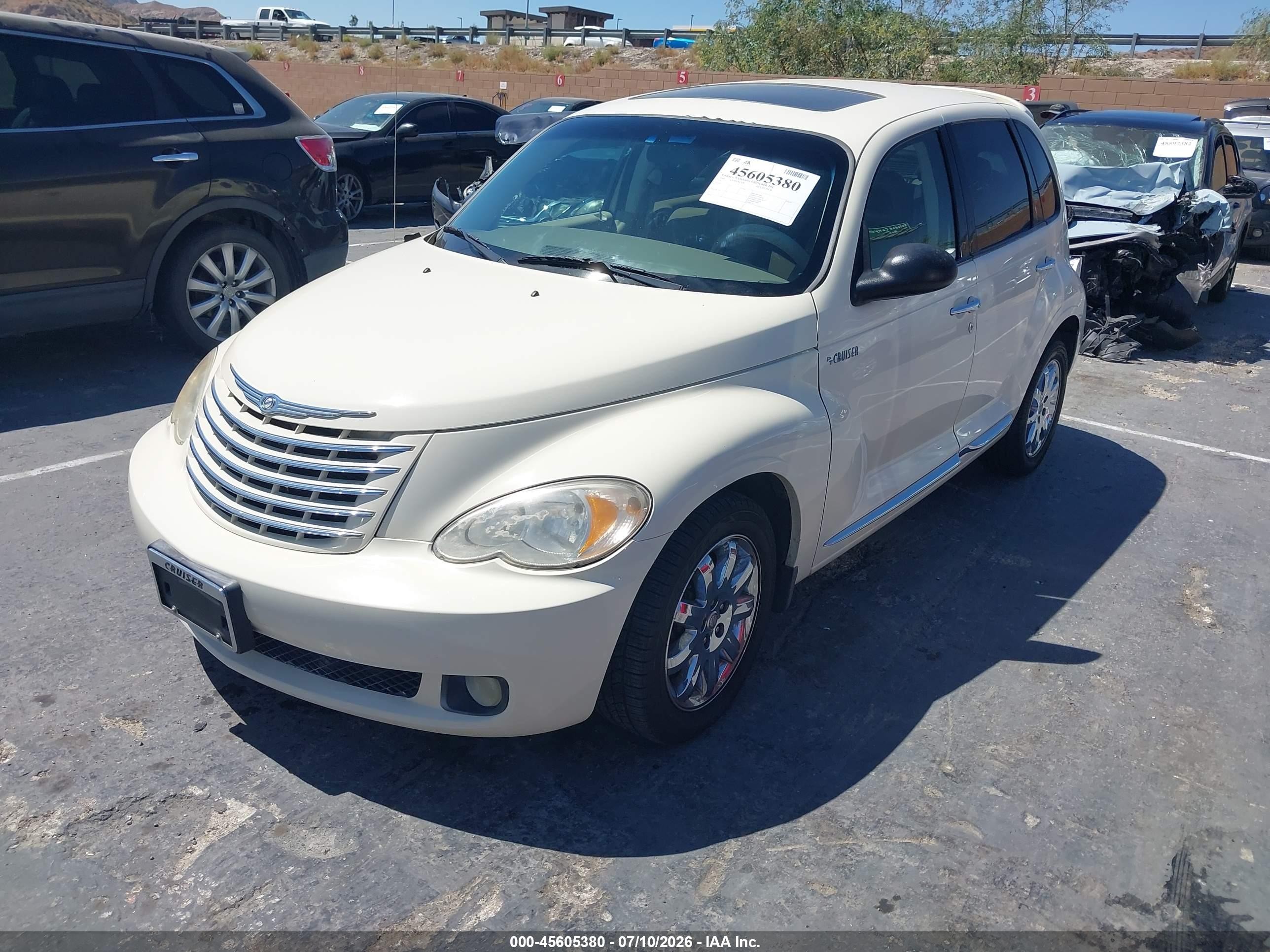 2006 Chrysler Pt Cruiser Limited Cream vin: 3A8FY68816T202950