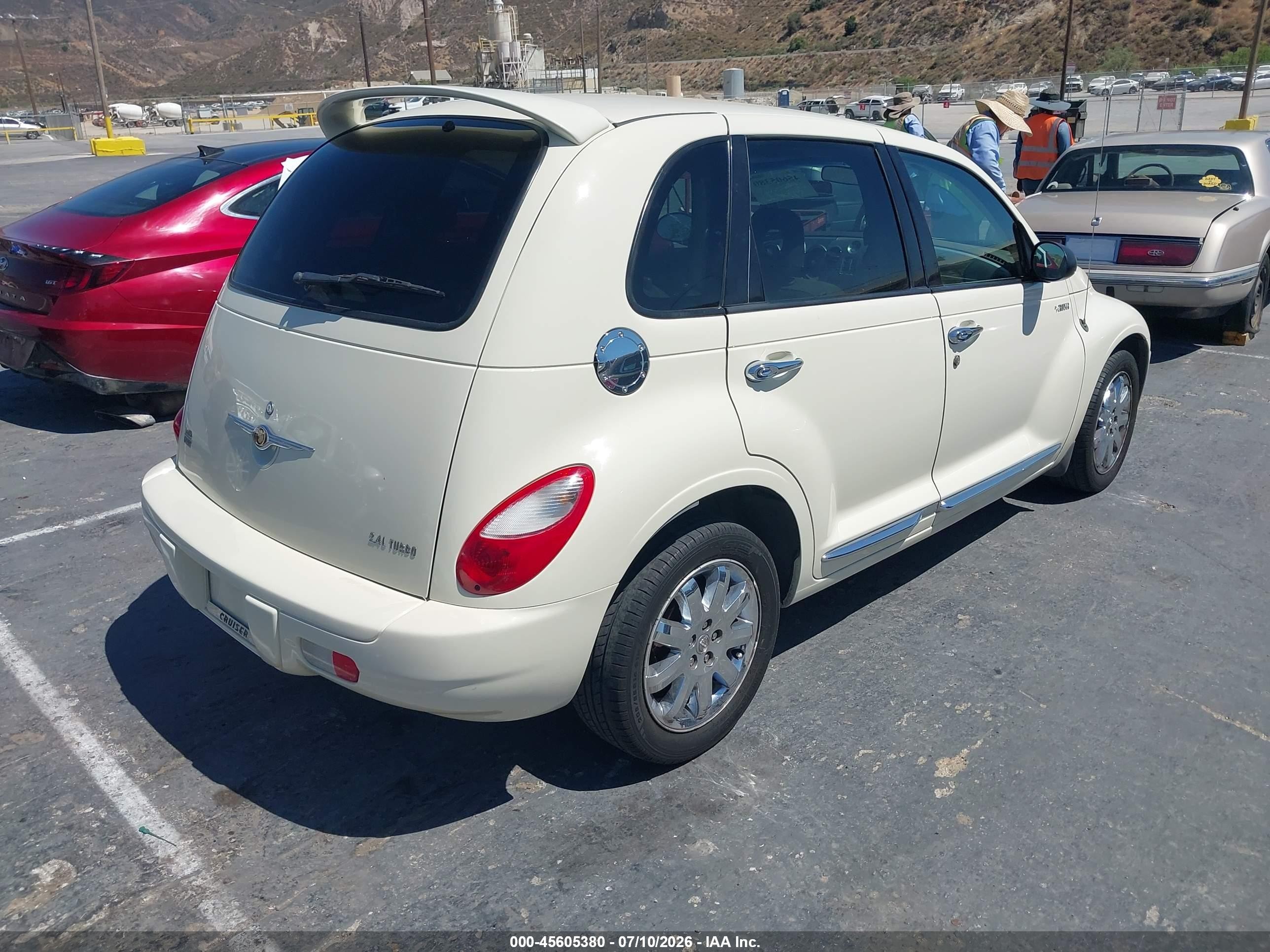2006 Chrysler Pt Cruiser Limited Cream vin: 3A8FY68816T202950