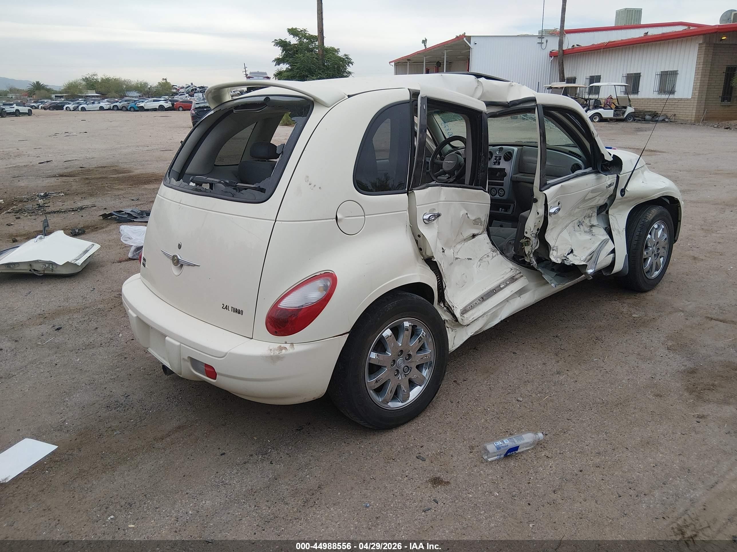 2006 Chrysler Pt Cruiser Limited Beige vin: 3A8FY68836T200875