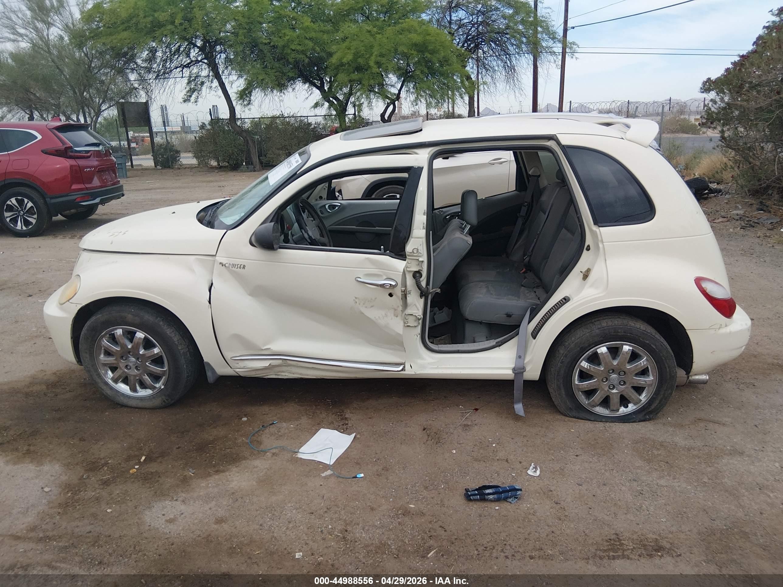 2006 Chrysler Pt Cruiser Limited Beige vin: 3A8FY68836T200875