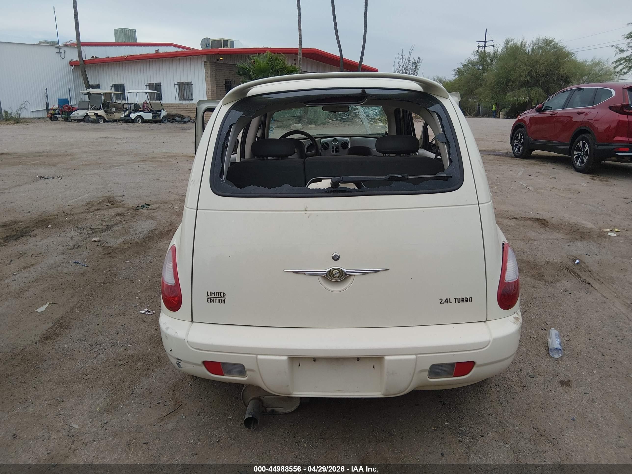 2006 Chrysler Pt Cruiser Limited Beige vin: 3A8FY68836T200875
