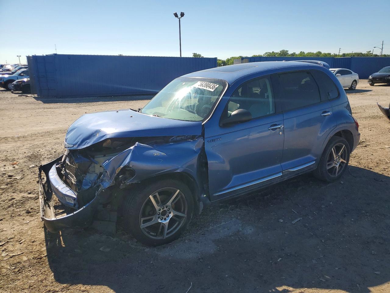 2006 Chrysler Pt Cruiser Limited Blue vin: 3A8FY68866T252873