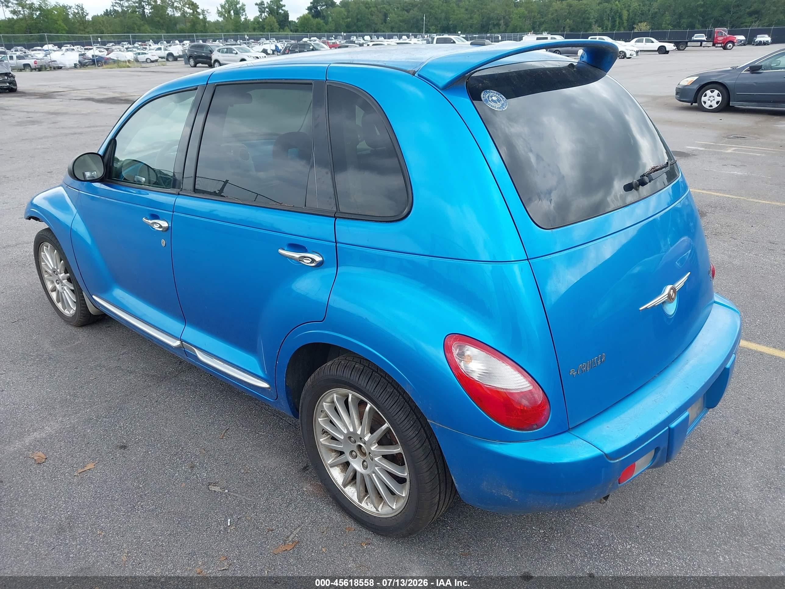 2008 Chrysler Pt Cruiser Limited Синий vin: 3A8FY68868T132574