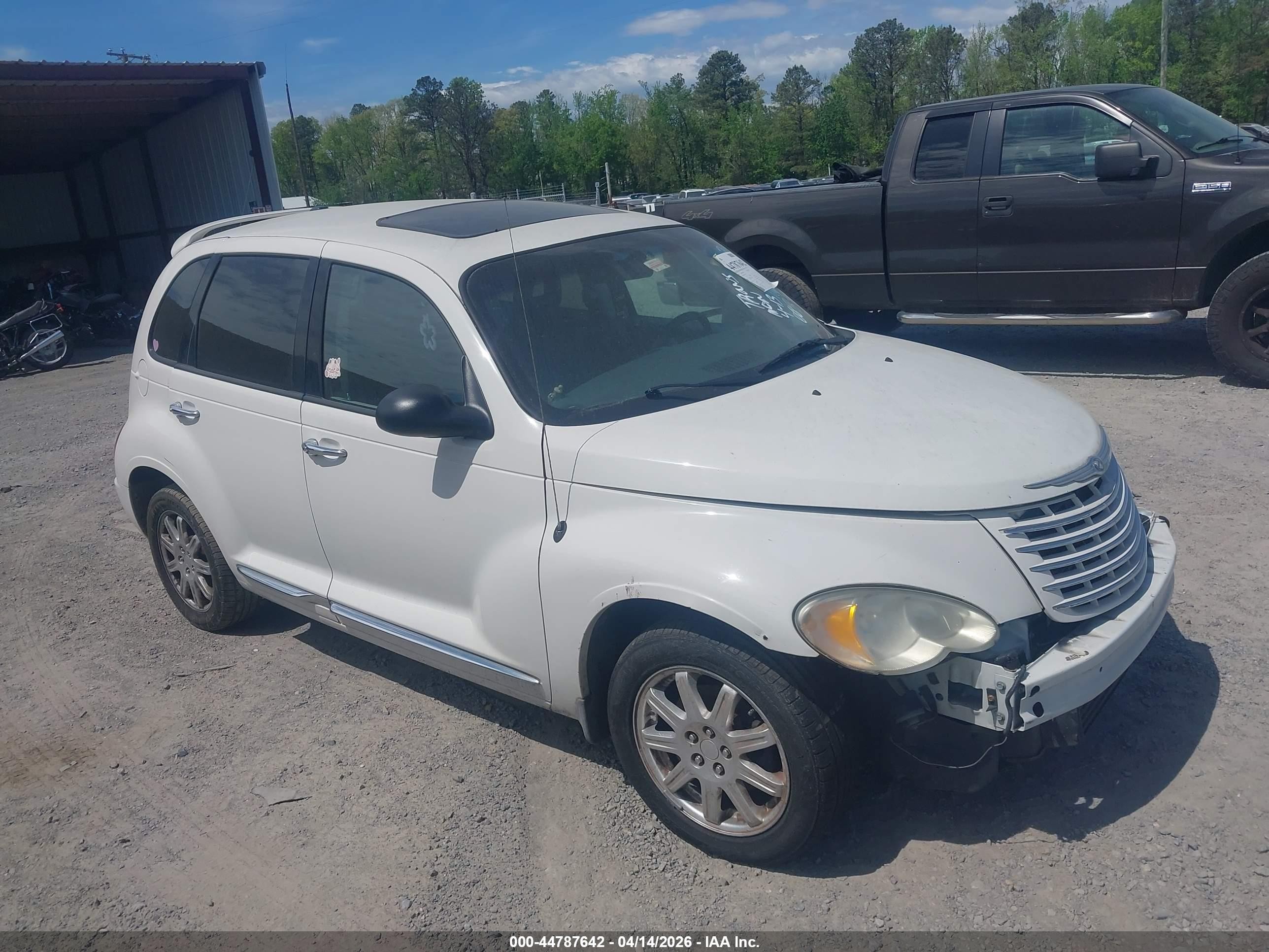 2008 Chrysler Pt Cruiser Limited White vin: 3A8FY68898T187391
