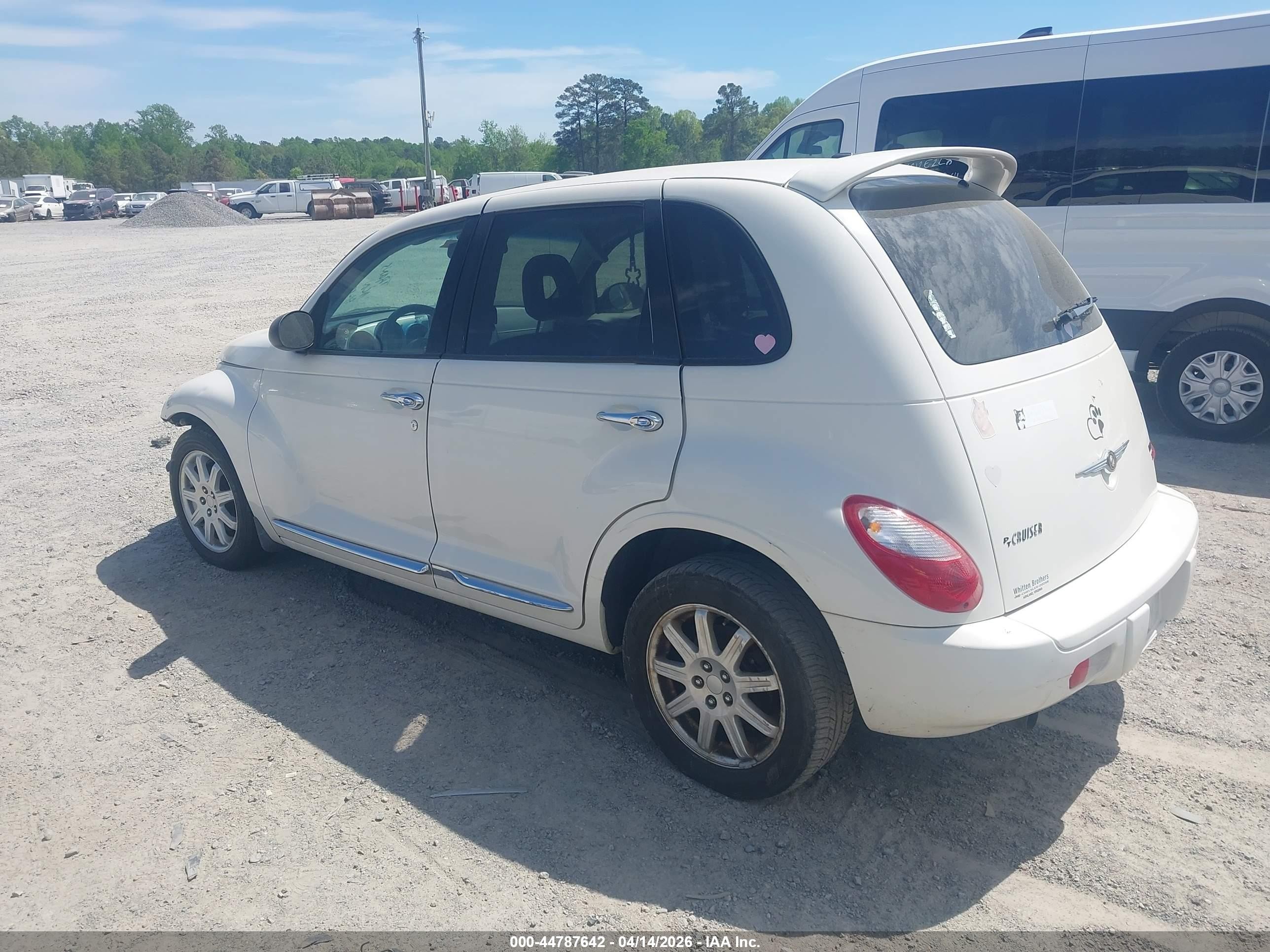 2008 Chrysler Pt Cruiser Limited White vin: 3A8FY68898T187391
