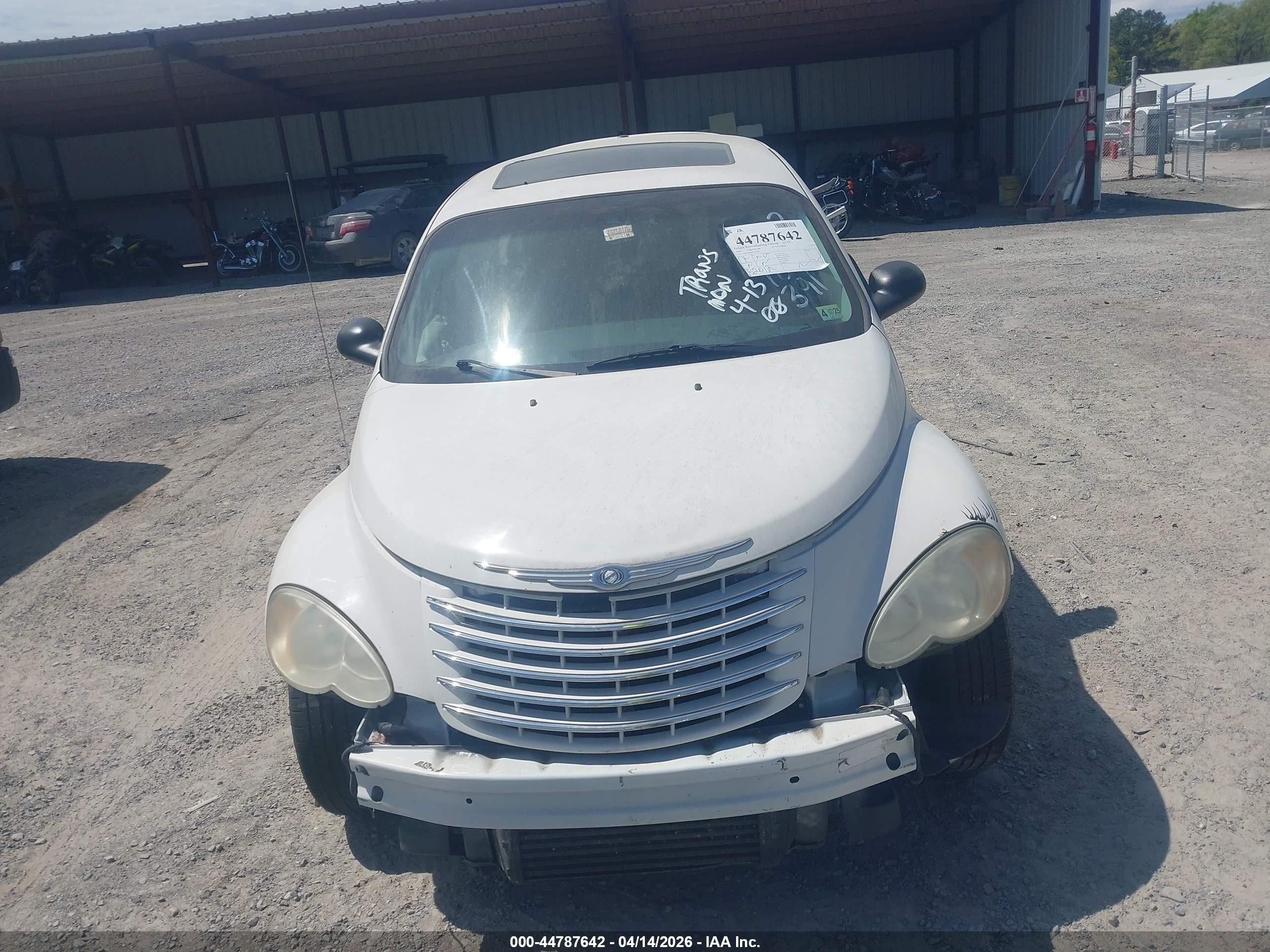 2008 Chrysler Pt Cruiser Limited White vin: 3A8FY68898T187391
