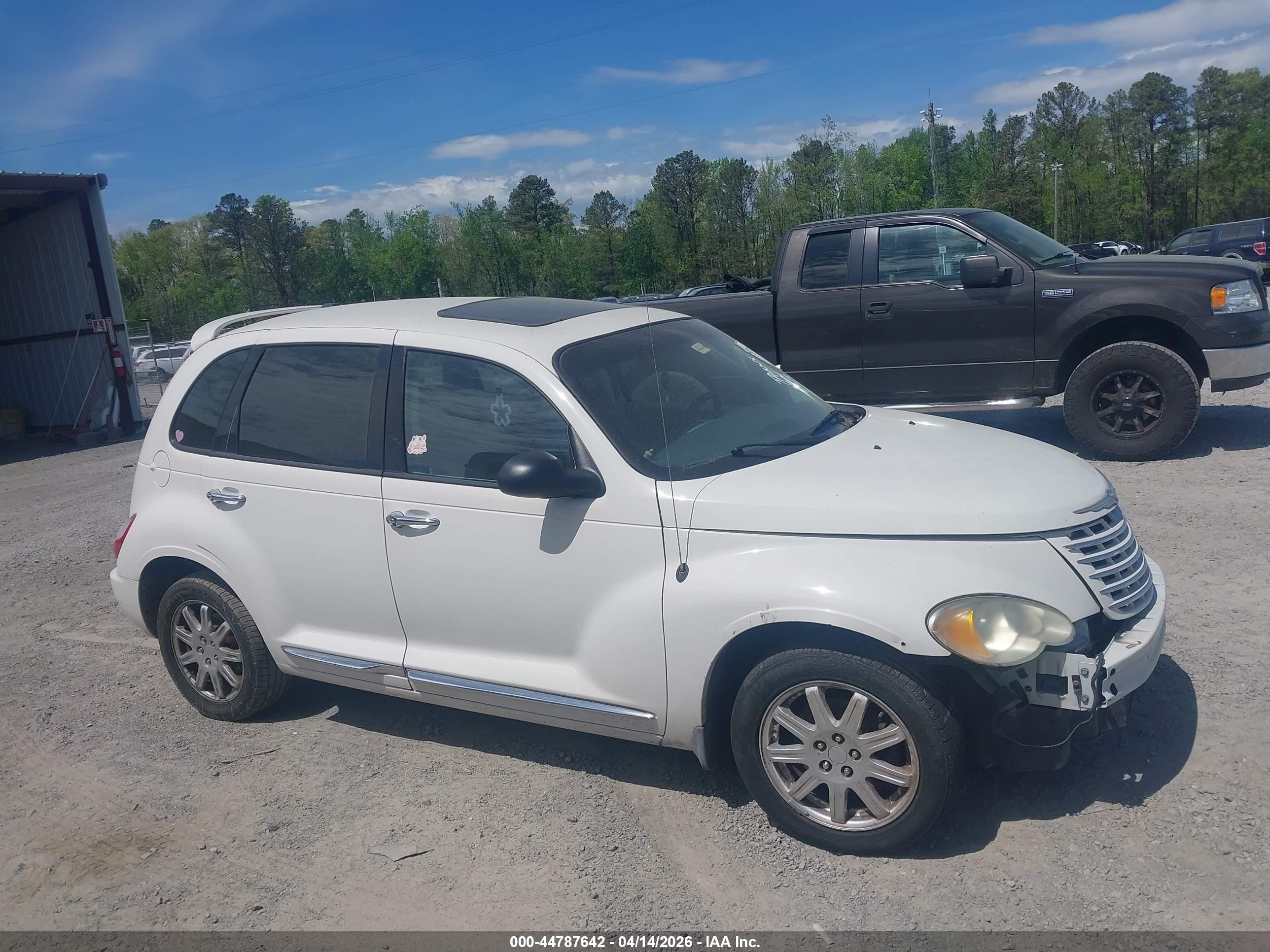 2008 Chrysler Pt Cruiser Limited White vin: 3A8FY68898T187391