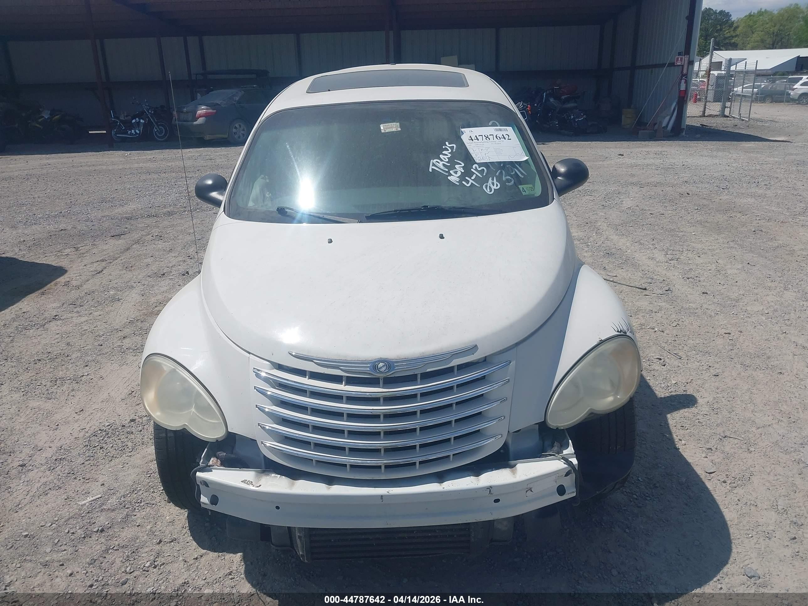 2008 Chrysler Pt Cruiser Limited White vin: 3A8FY68898T187391