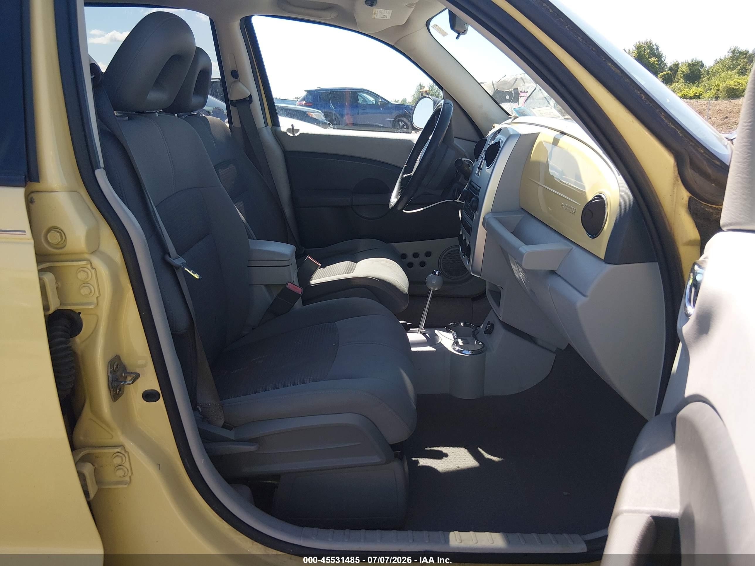 2007 Chrysler Pt Cruiser Limited Yellow vin: 3A8FY68B07T632224