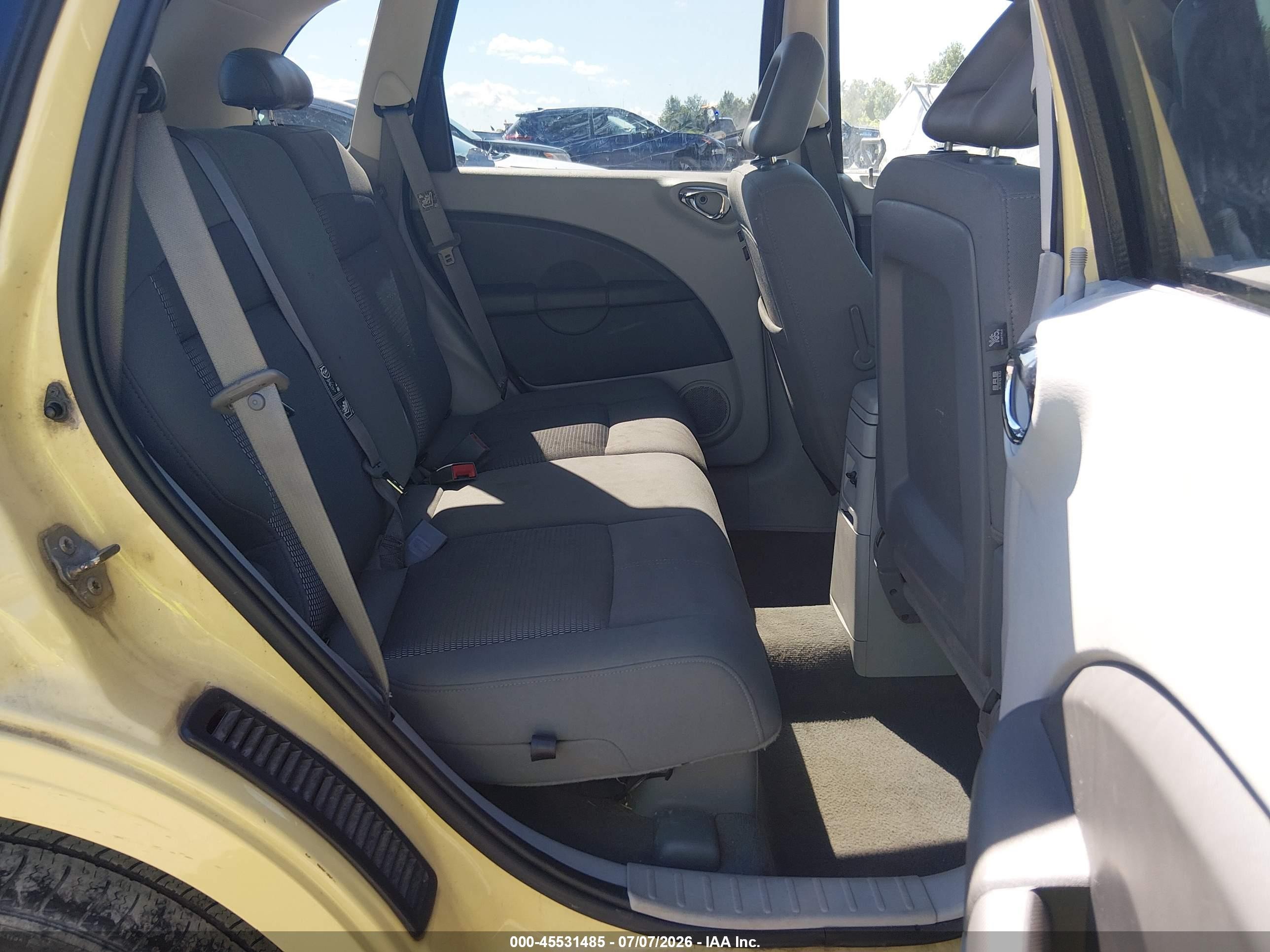 2007 Chrysler Pt Cruiser Limited Yellow vin: 3A8FY68B07T632224