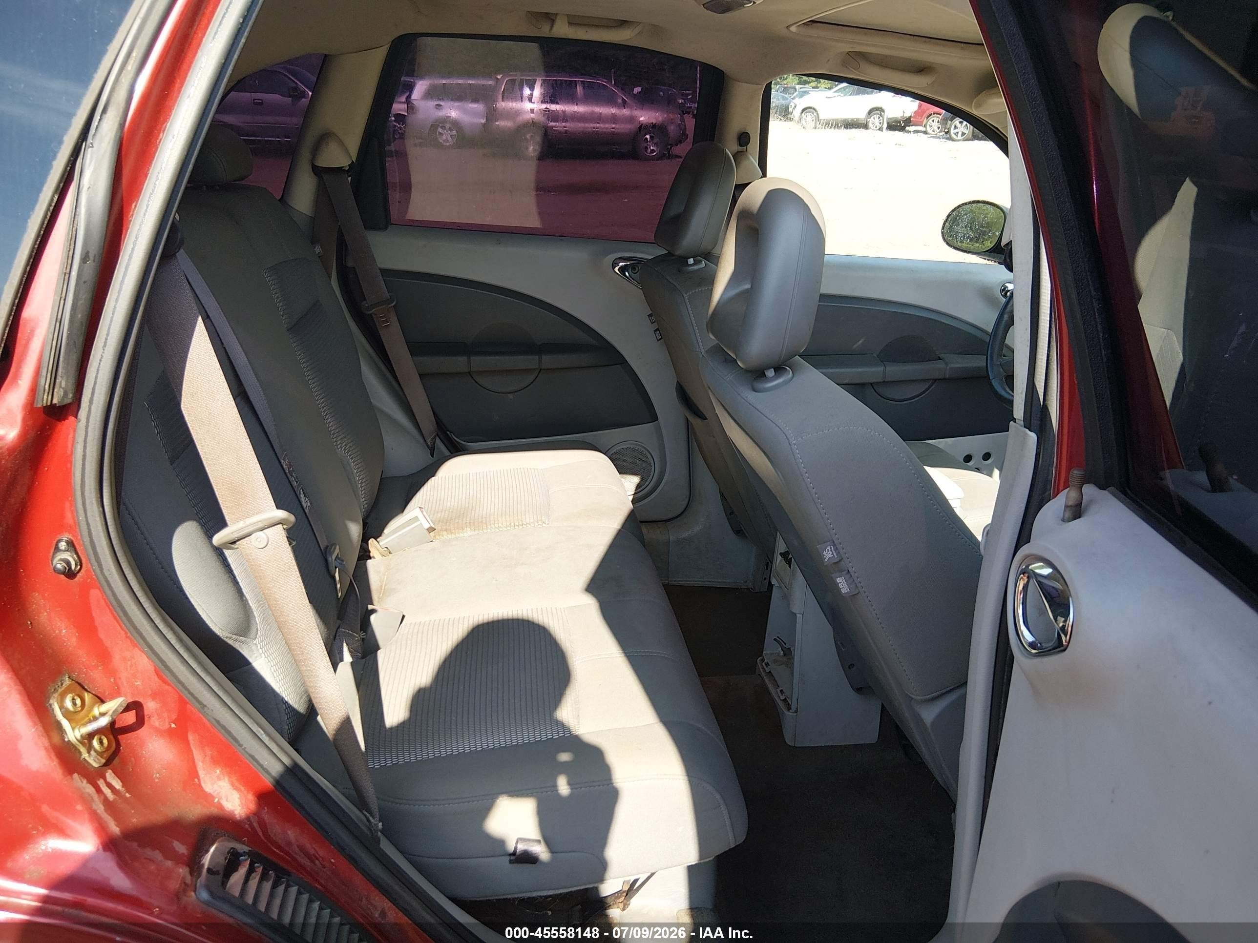 2007 Chrysler Pt Cruiser Limited Red vin: 3A8FY68B37T531503