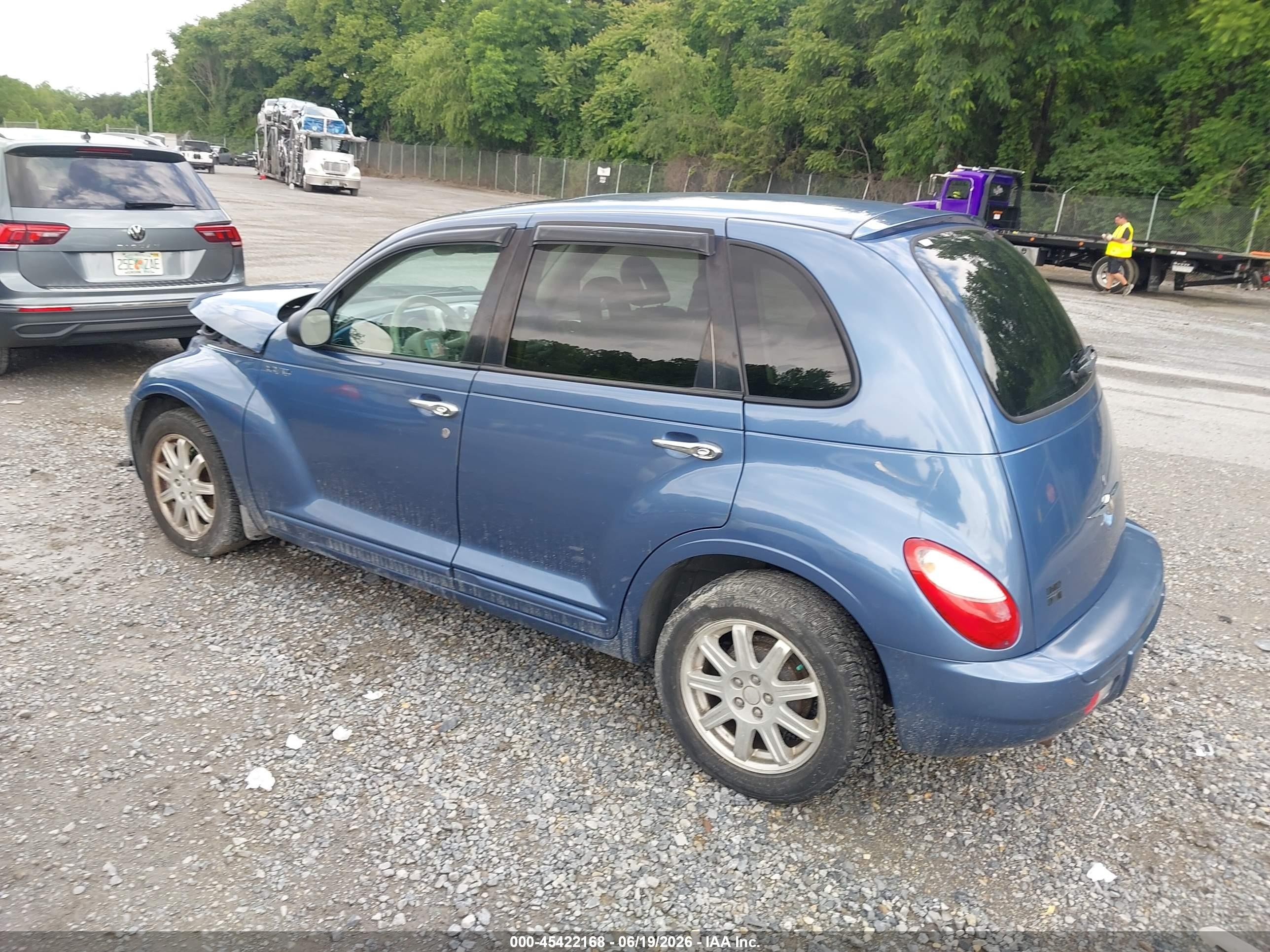 2006 Chrysler Pt Cruiser Limited Blue vin: 3A8FY68B46T235288