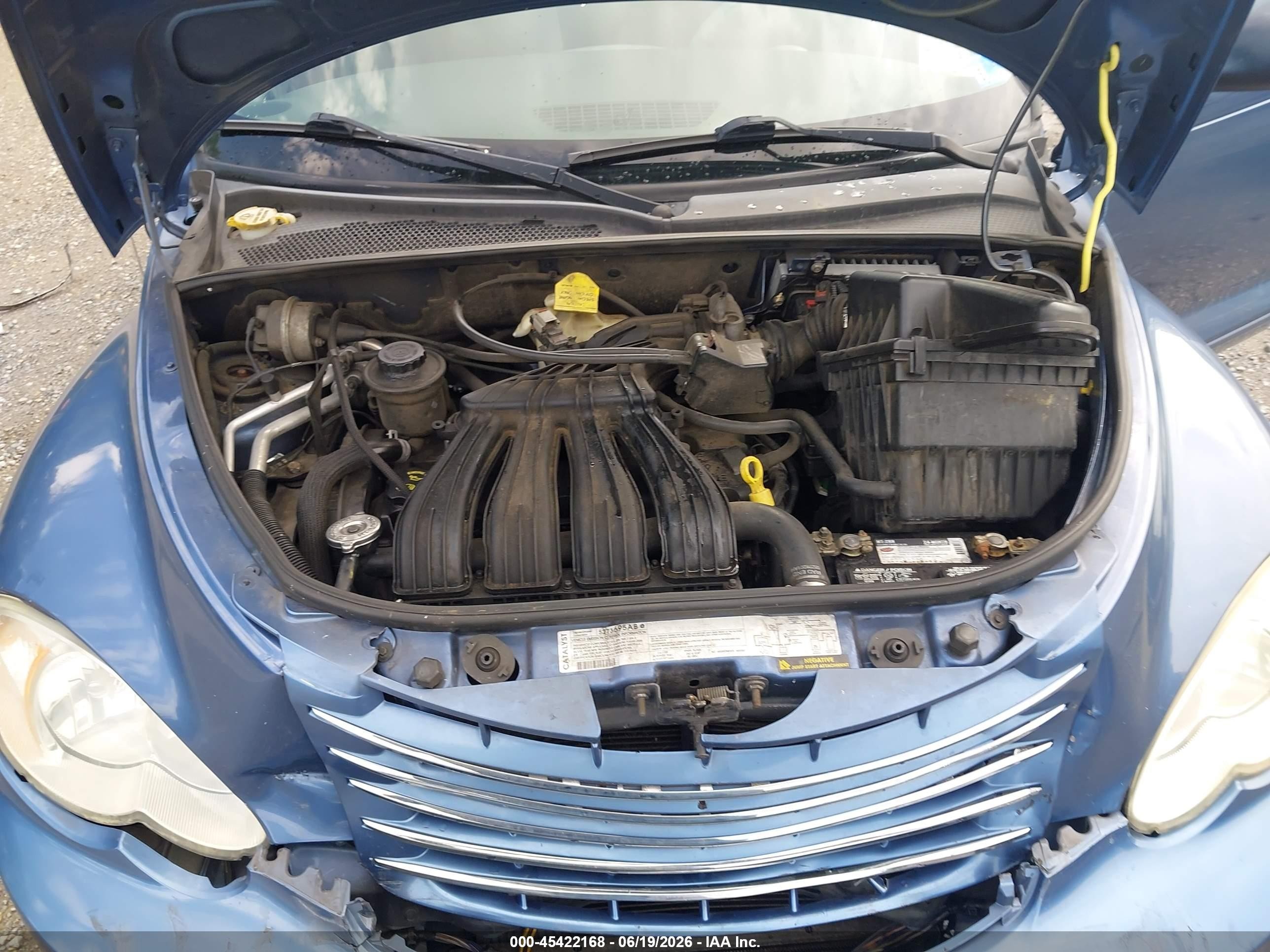 2006 Chrysler Pt Cruiser Limited Blue vin: 3A8FY68B46T235288