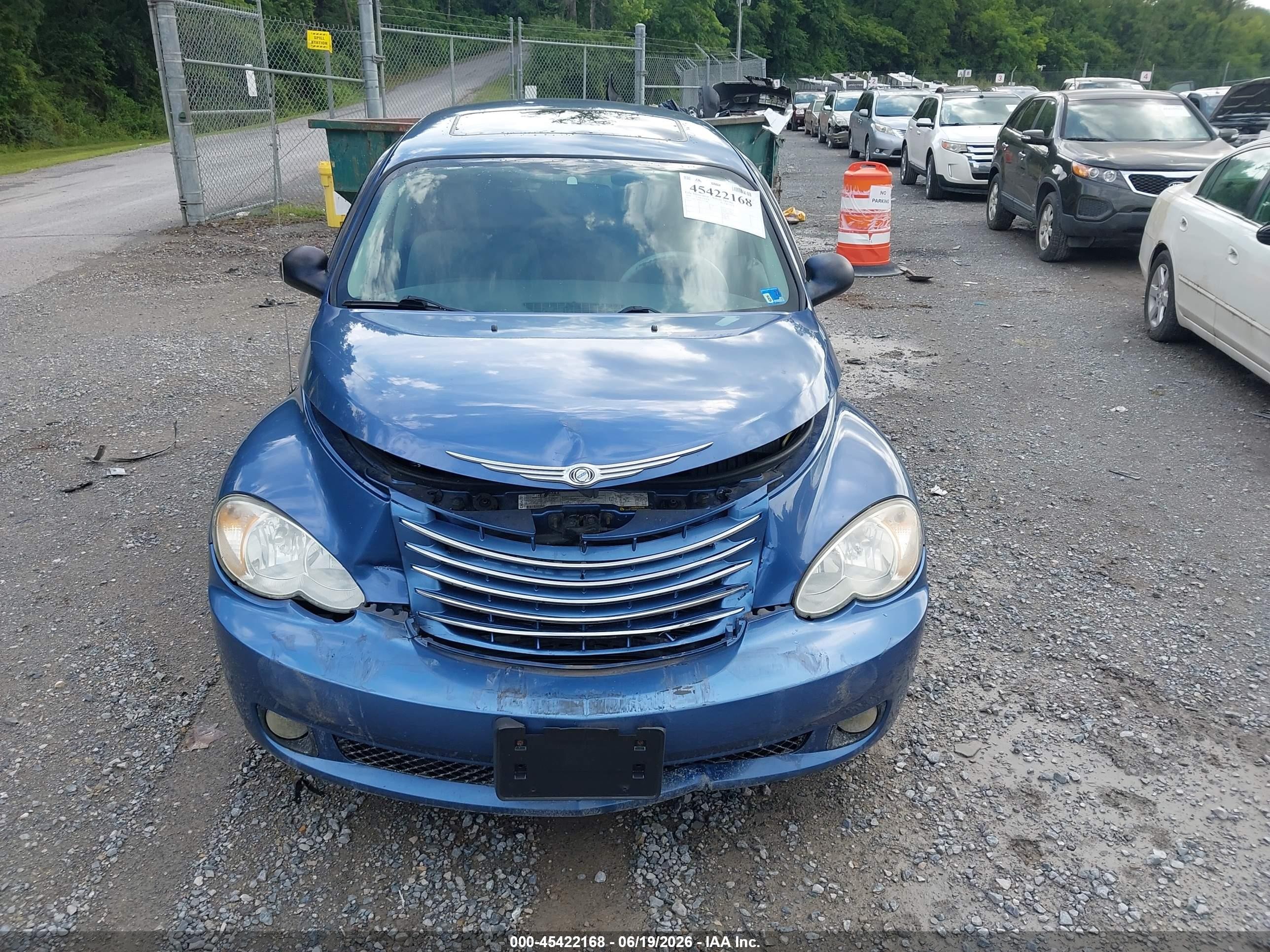 2006 Chrysler Pt Cruiser Limited Blue vin: 3A8FY68B46T235288