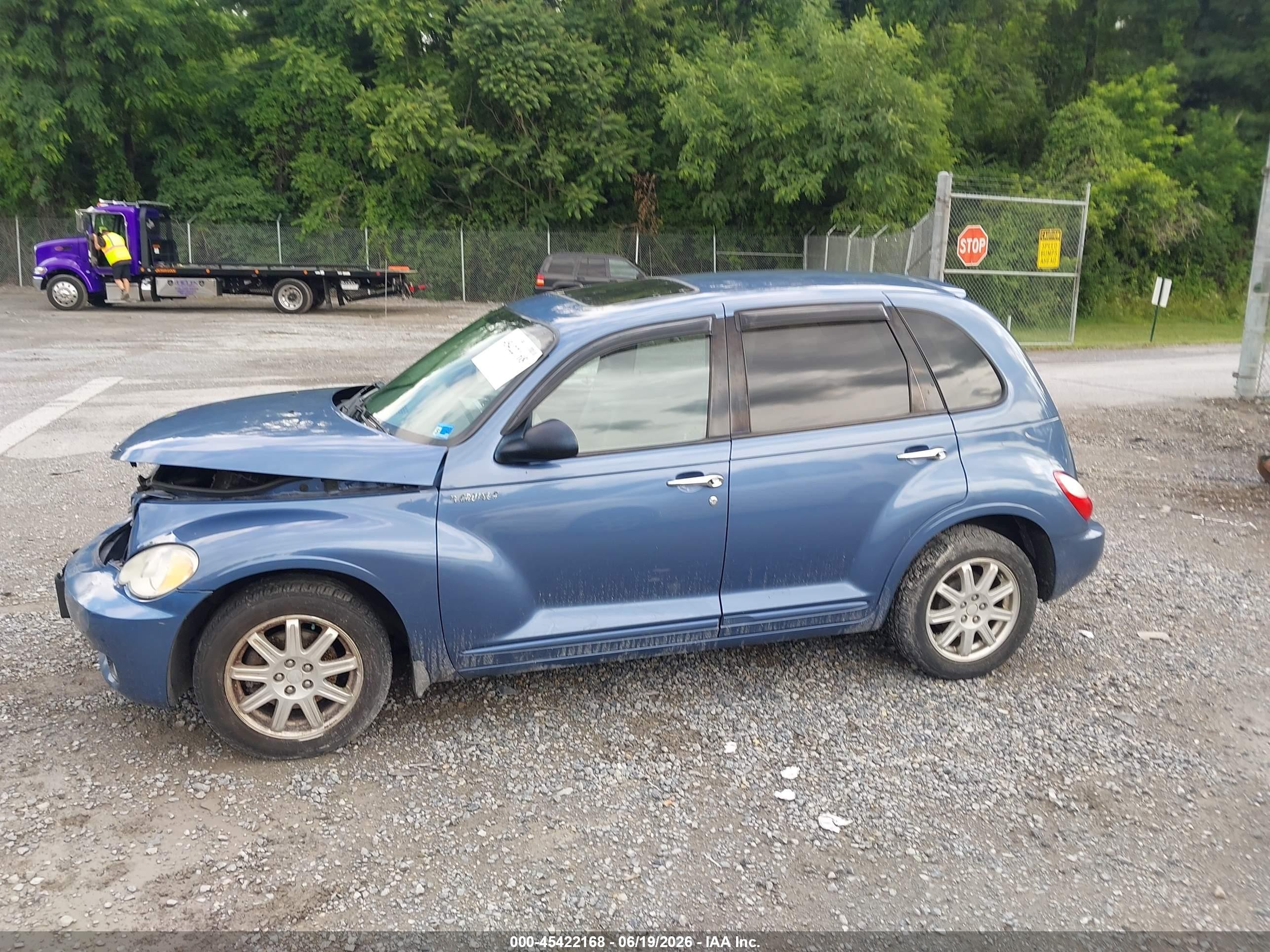 2006 Chrysler Pt Cruiser Limited Blue vin: 3A8FY68B46T235288