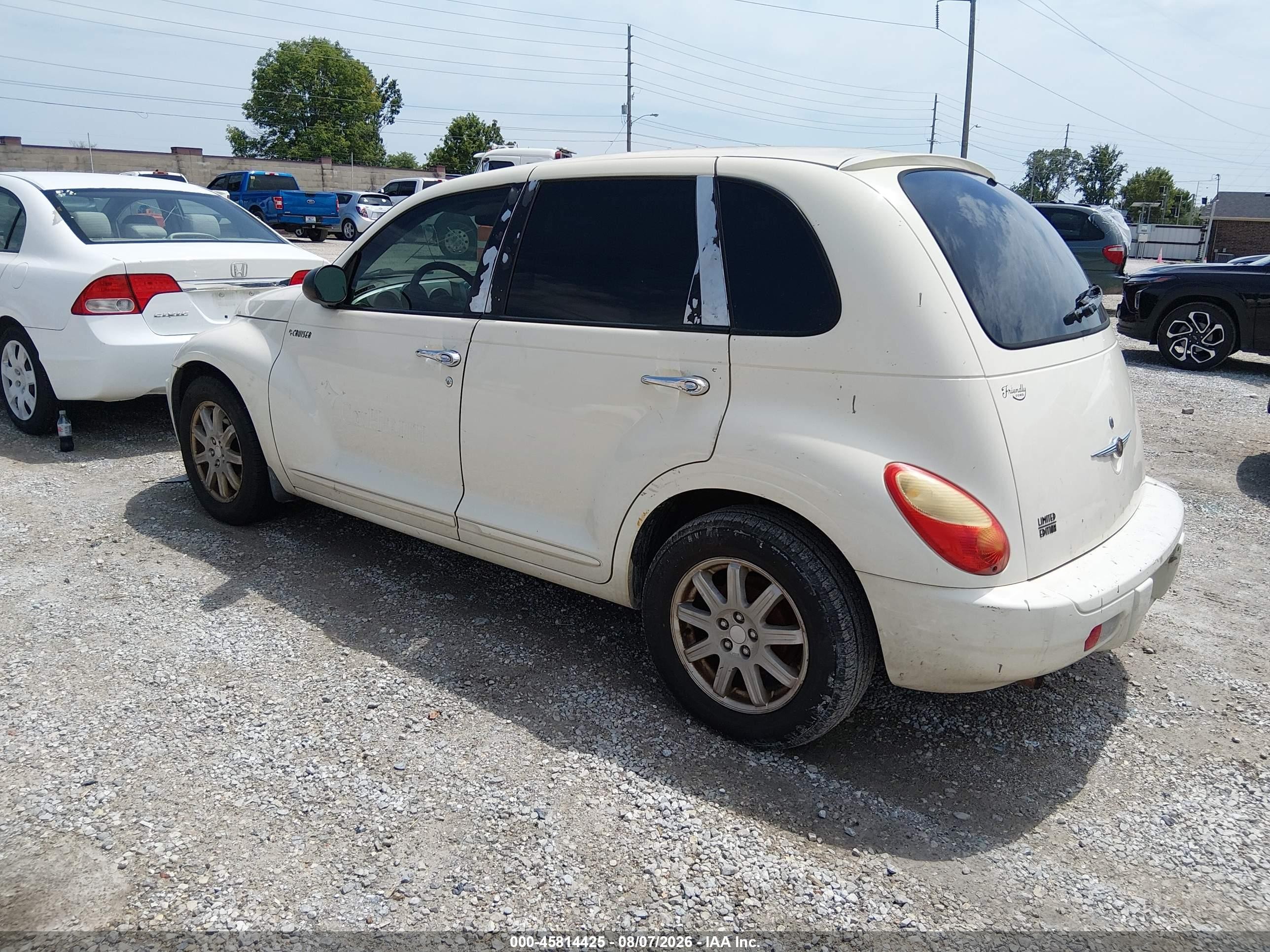 2006 Chrysler Pt Cruiser Limited Кремовый vin: 3A8FY68B76T206366