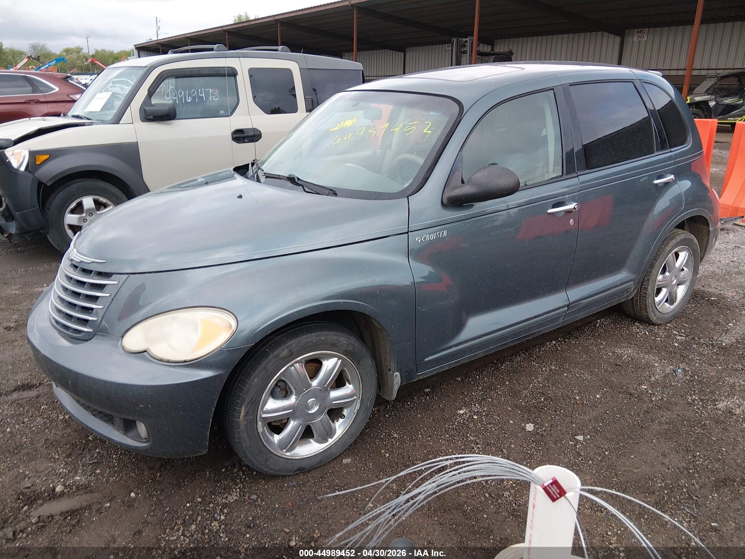 2006 Chrysler Pt Cruiser Limited Teal vin: 3A8FY68B76T206500