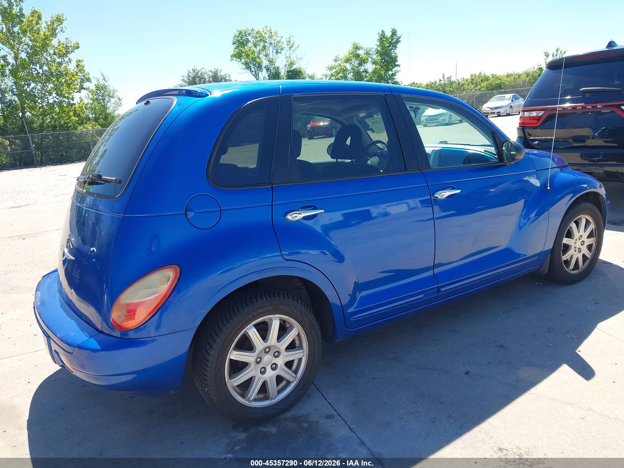 2006 Chrysler Pt Cruiser Limited Blue vin: 3A8FY68B76T244311