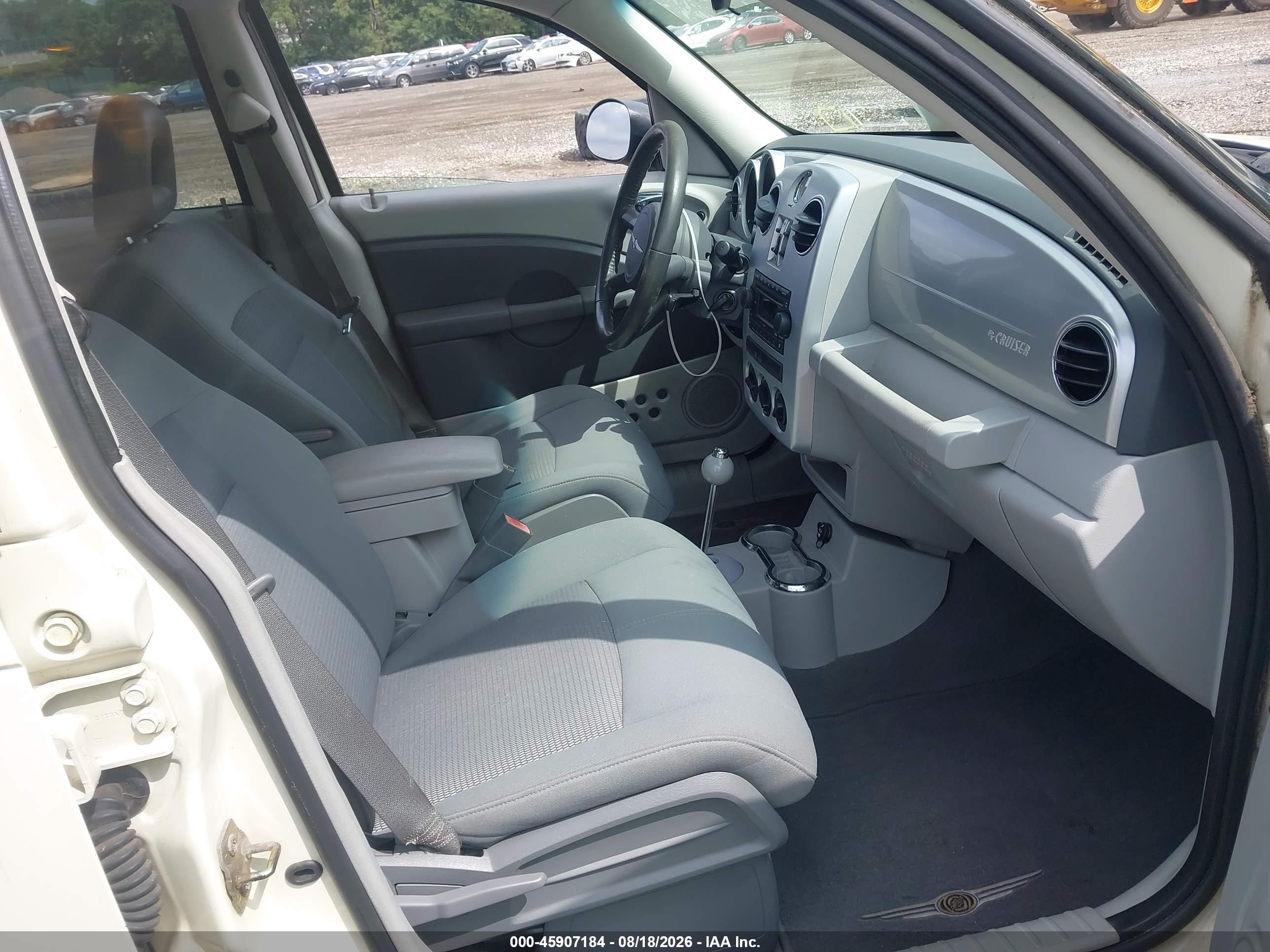 2007 Chrysler Pt Cruiser Limited White vin: 3A8FY68B87T599795