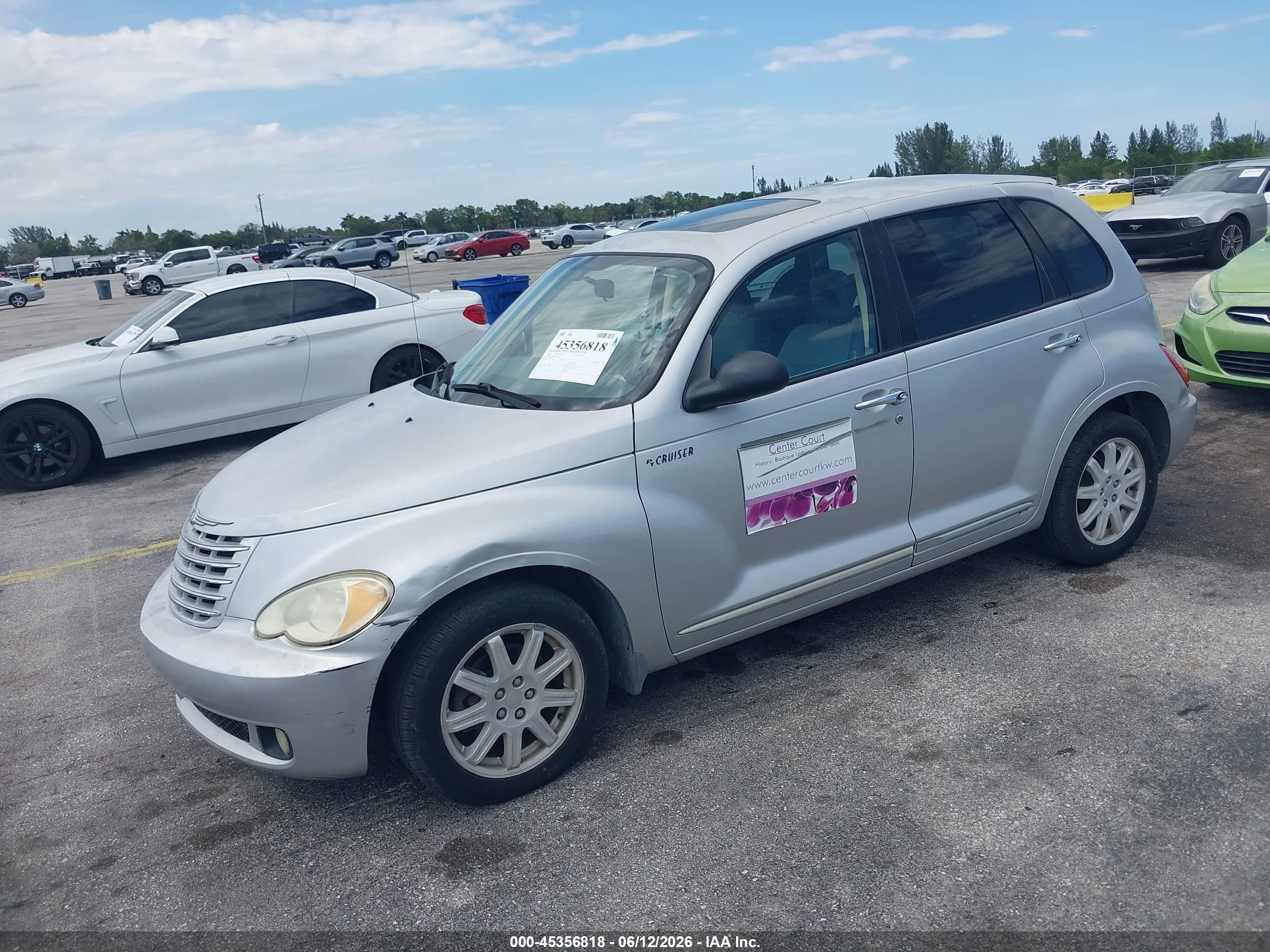 2006 Chrysler Pt Cruiser Limited Silver vin: 3A8FY68B96T295678