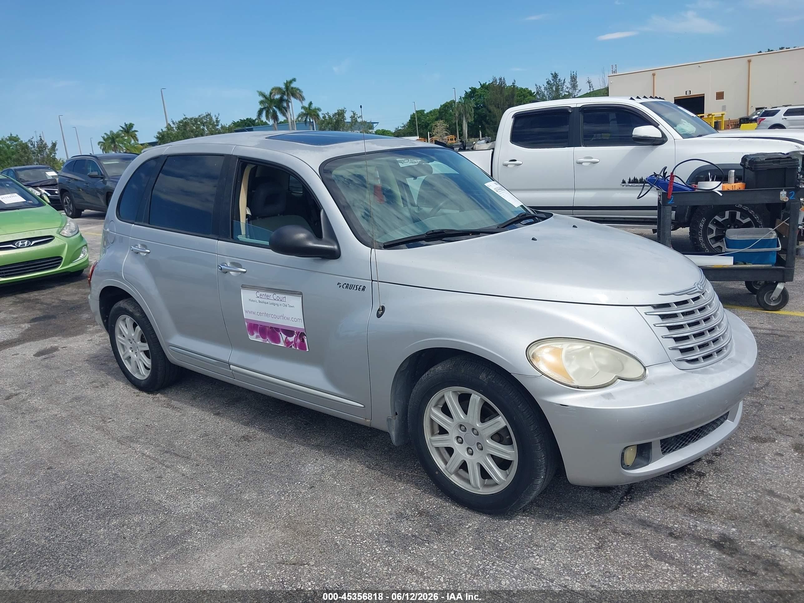 2006 Chrysler Pt Cruiser Limited Silver vin: 3A8FY68B96T295678